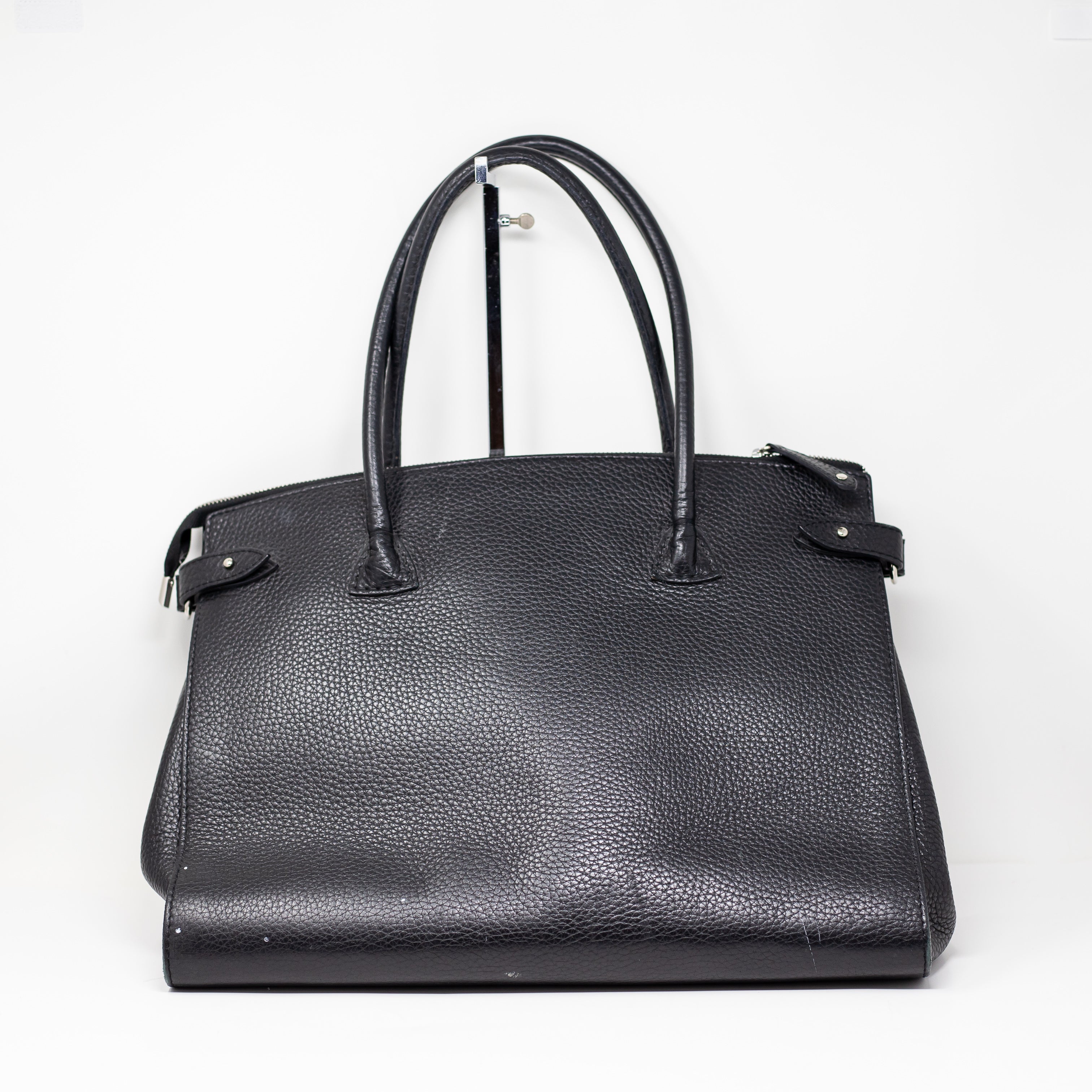 Decadent Copenhagen Meryl Big Shopper Genuine Textured Leather Tote Bag Purse