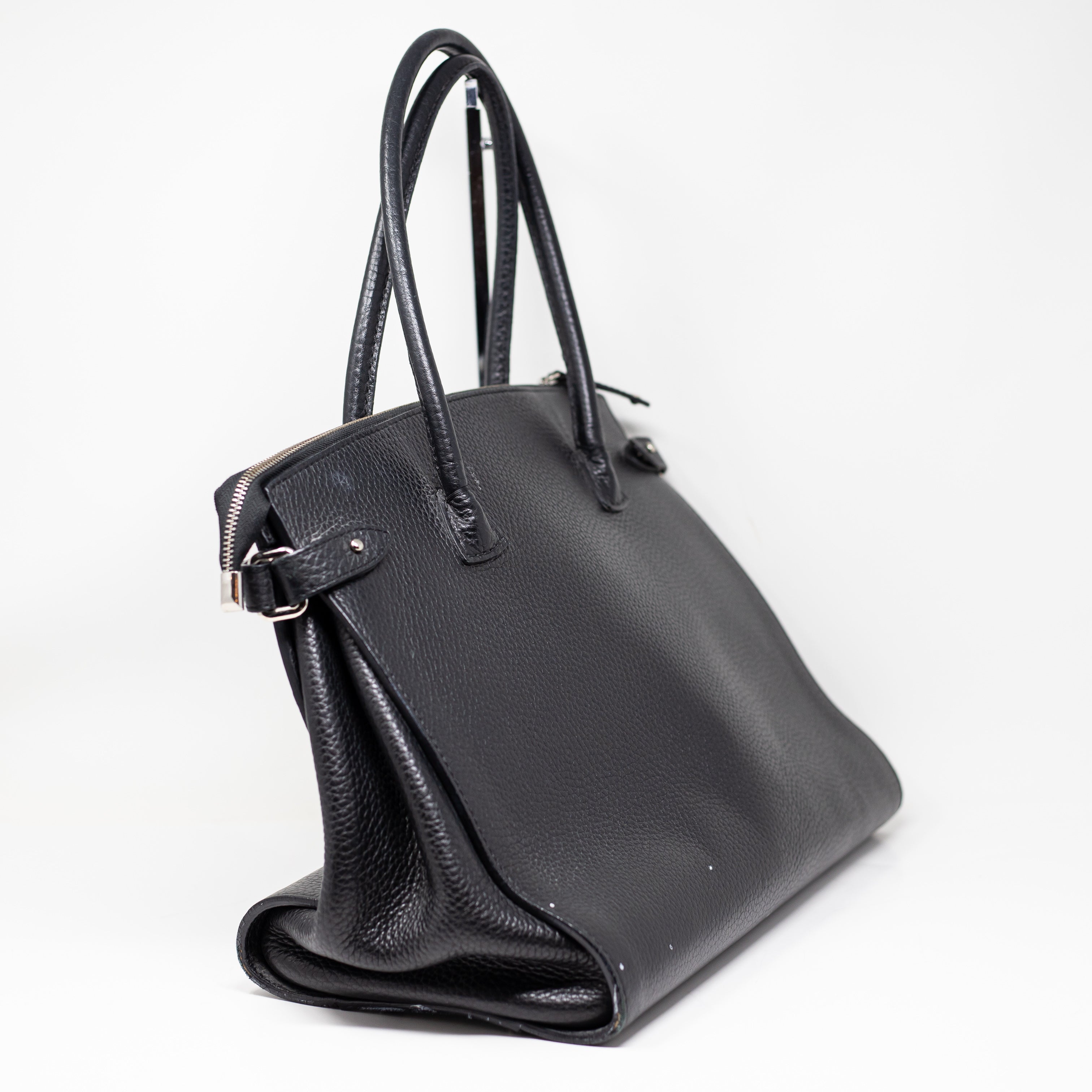 Decadent Copenhagen Meryl Big Shopper Genuine Textured Leather Tote Bag Purse
