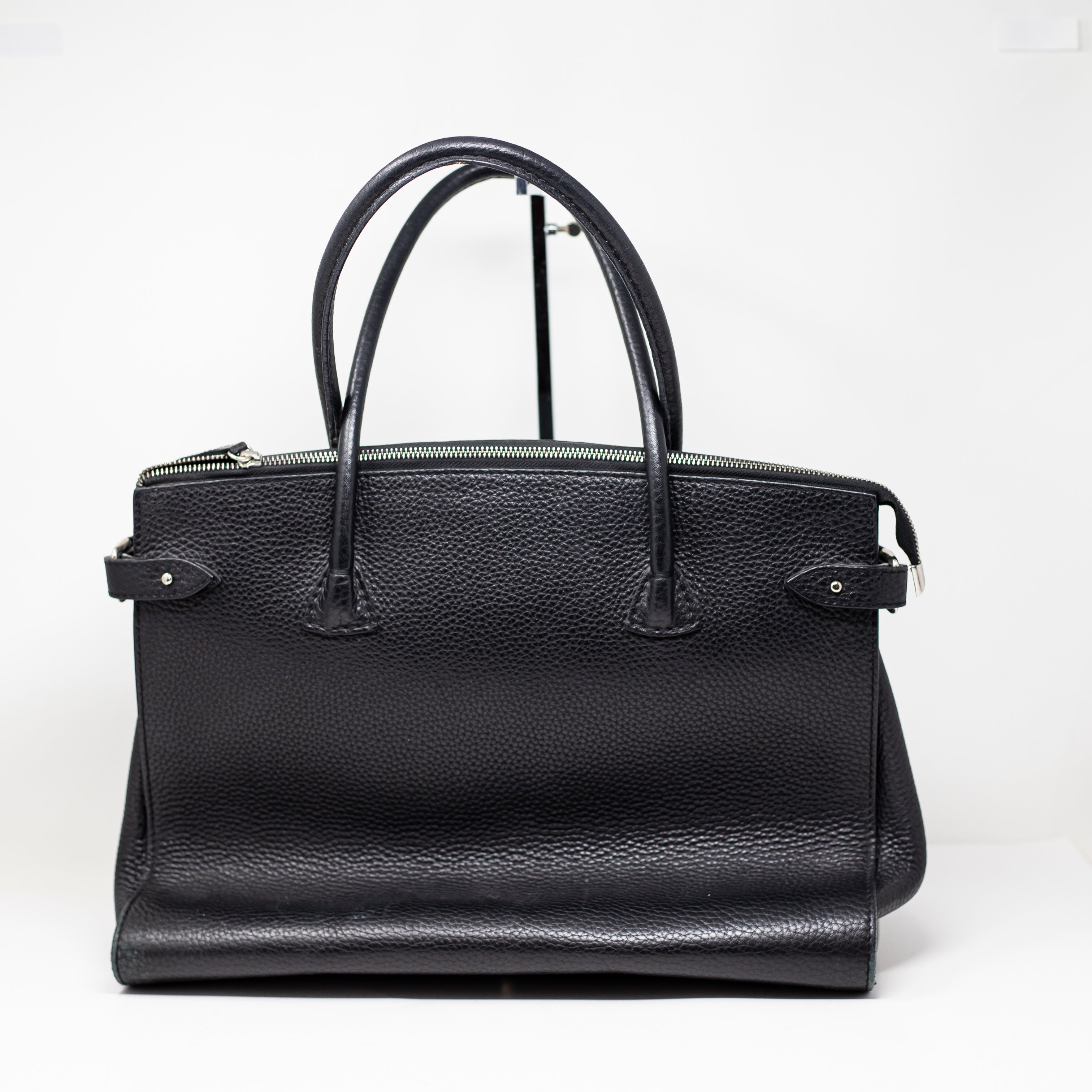 Decadent Copenhagen Meryl Big Shopper Genuine Textured Leather Tote Bag Purse