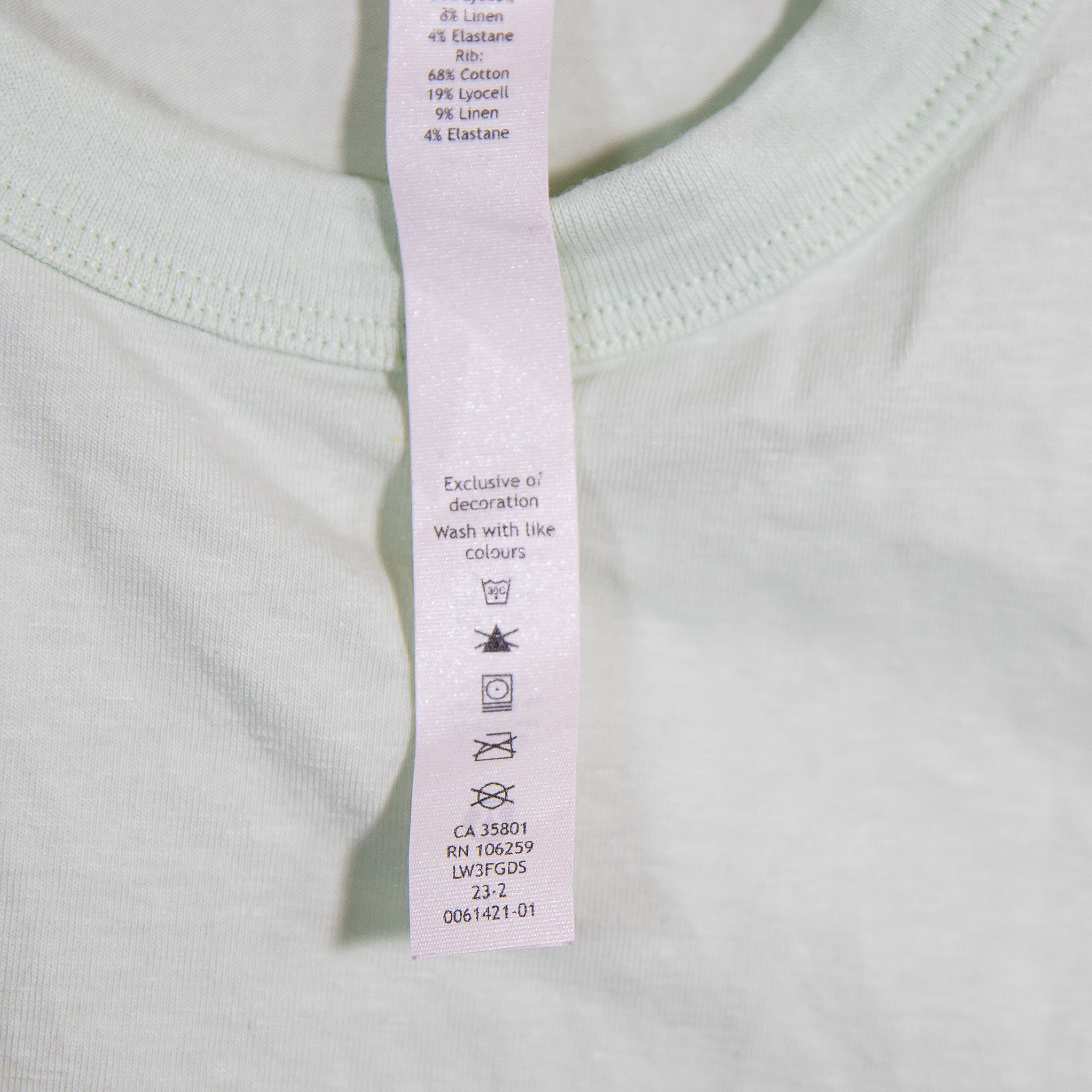 Lululemon Women's Classic Fit Cotton Blend Short Sleeve T-Shirt Kohlrabi Green 2