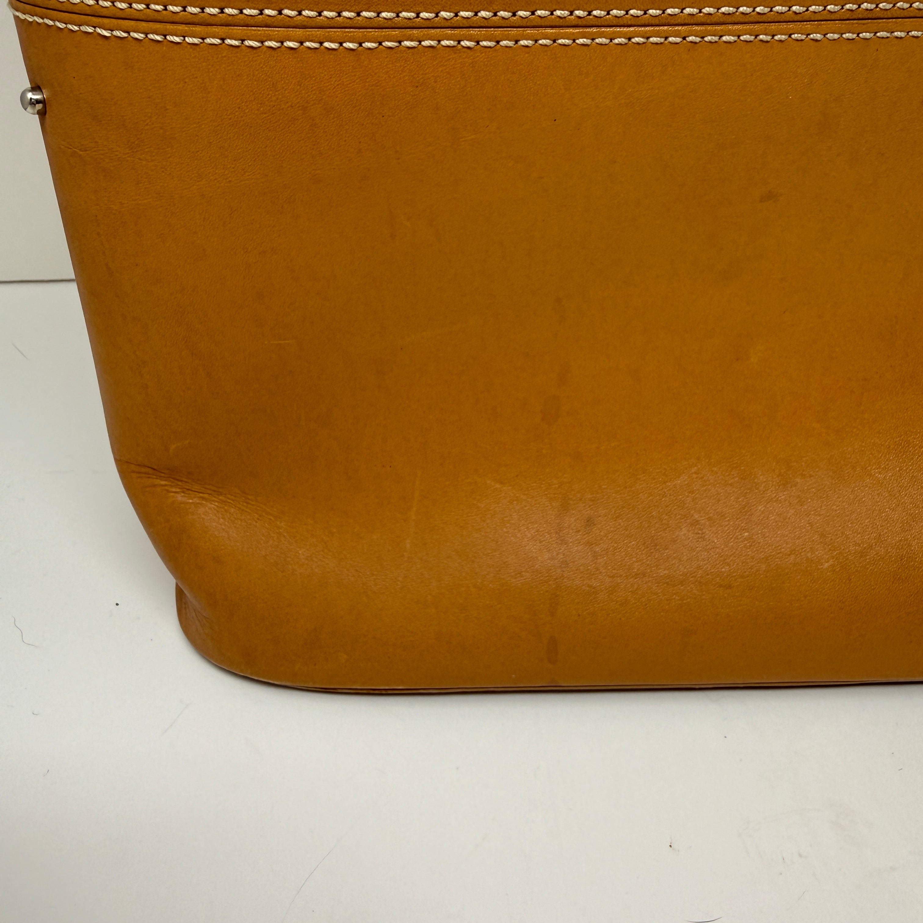 Tod's Genuine Leather Studded Embellished Patchwork Shoulder Purse Tote Bag