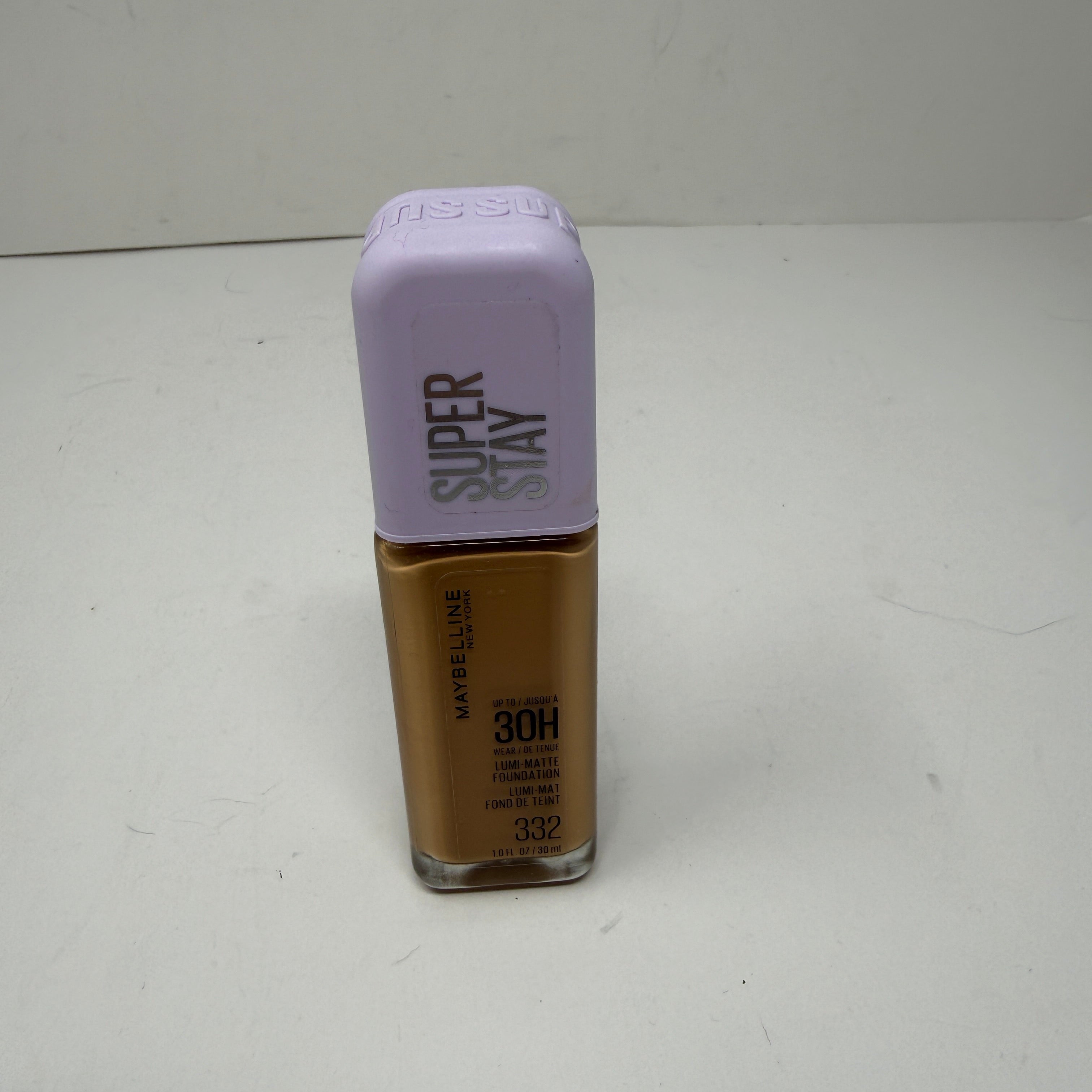 NEW Maybelline Super Stay 30HR Wear Lumi-Matte Liquid Foundation 1 fl oz 332