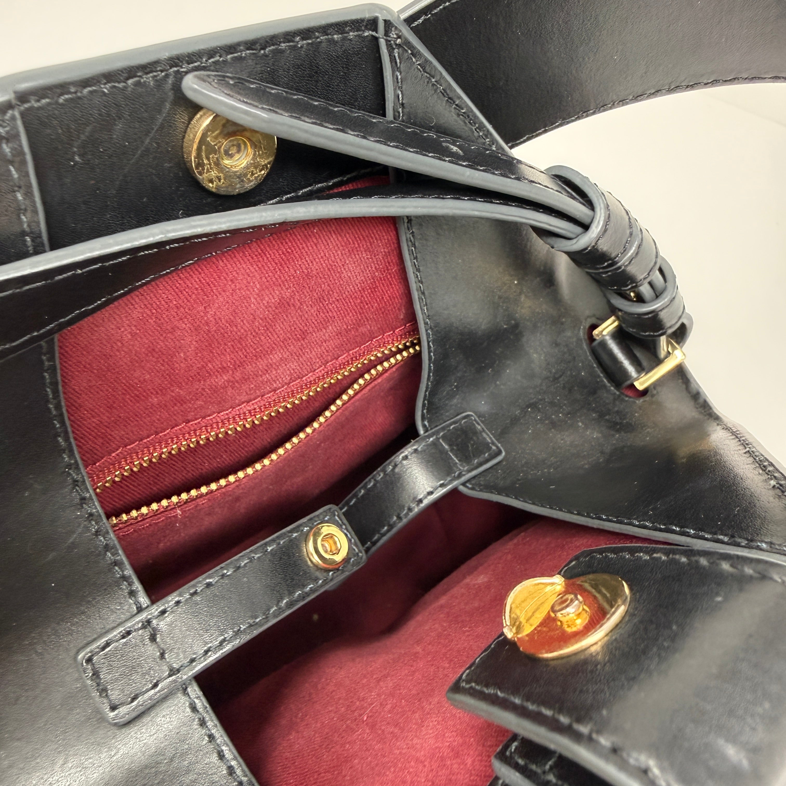 Danse Lente Mini Johnny Genuine Leather Convertible Crossbody Shoulder Purse Bag