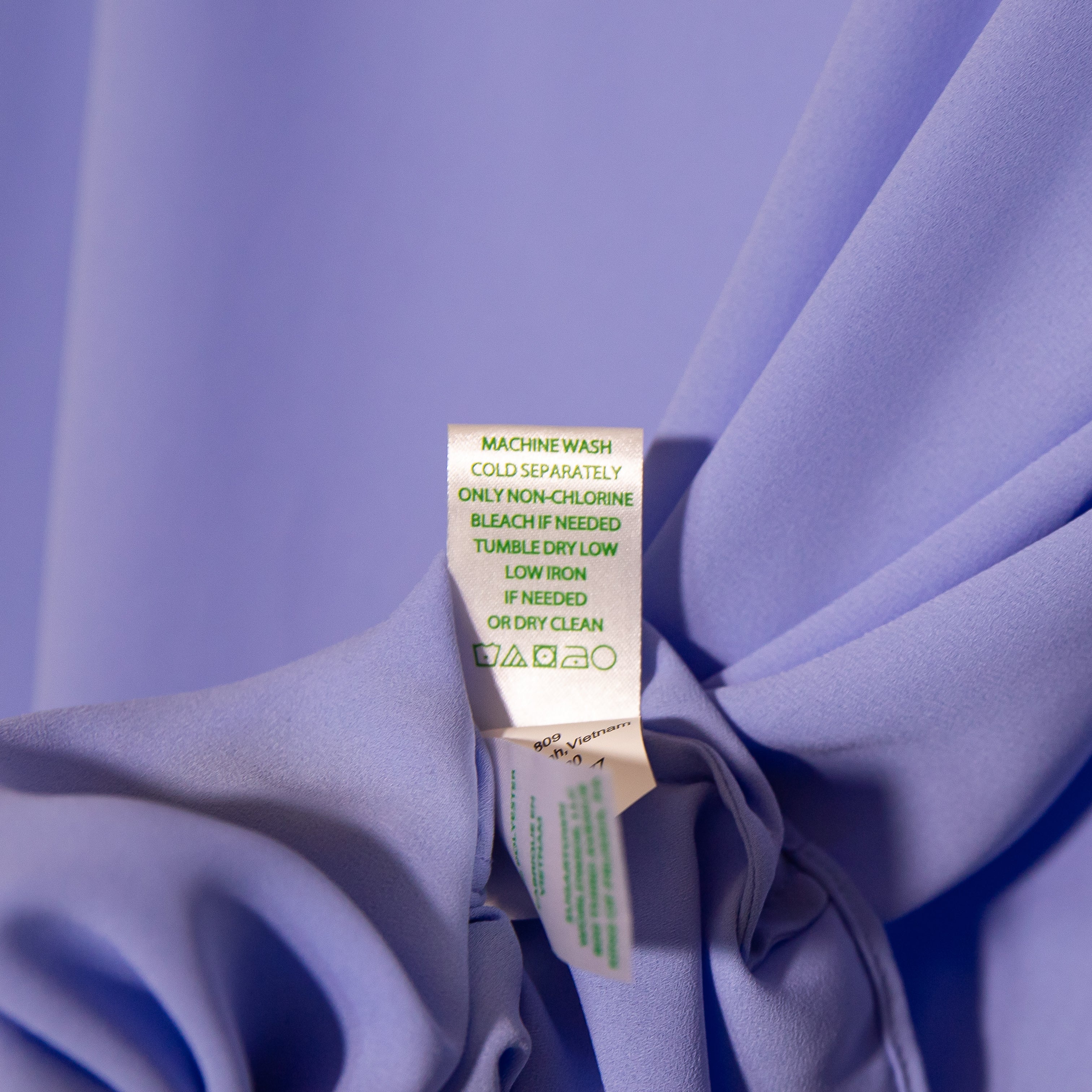 NEW Lilly Pulitzer Langston Top Chiffon Blouse Periwinkle Purple Large