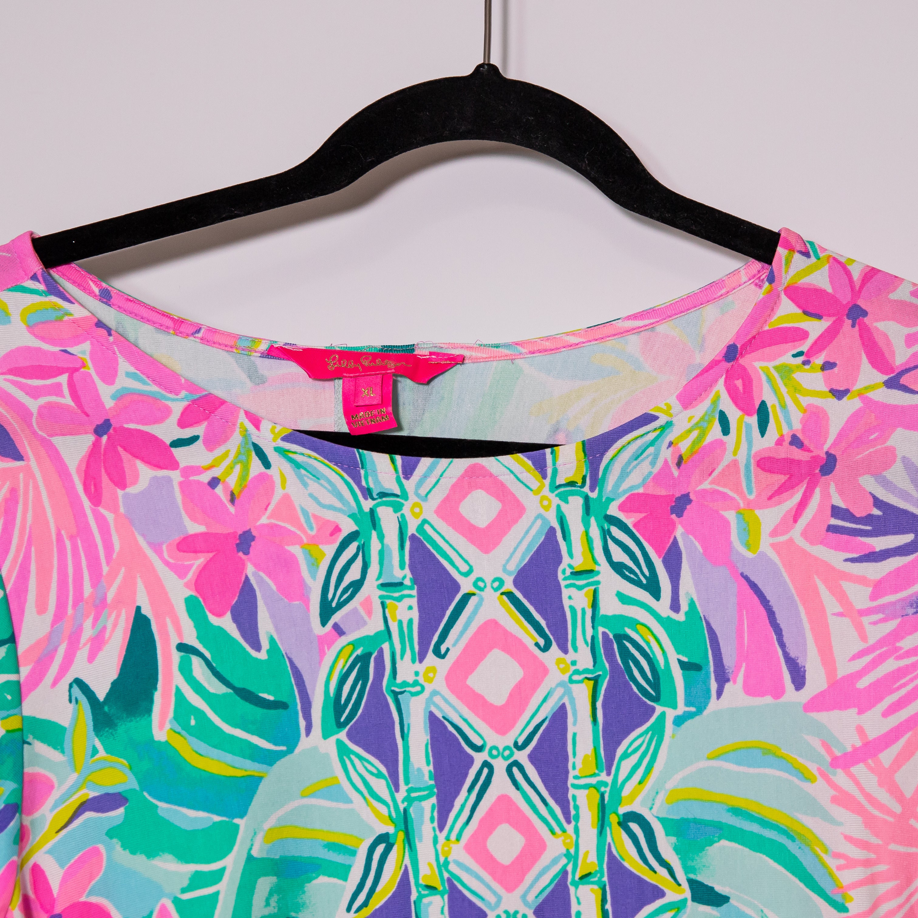 Lilly Pulitzer Ophelia Swing Mini Dress Multi It Was All A Dream Engineered XL