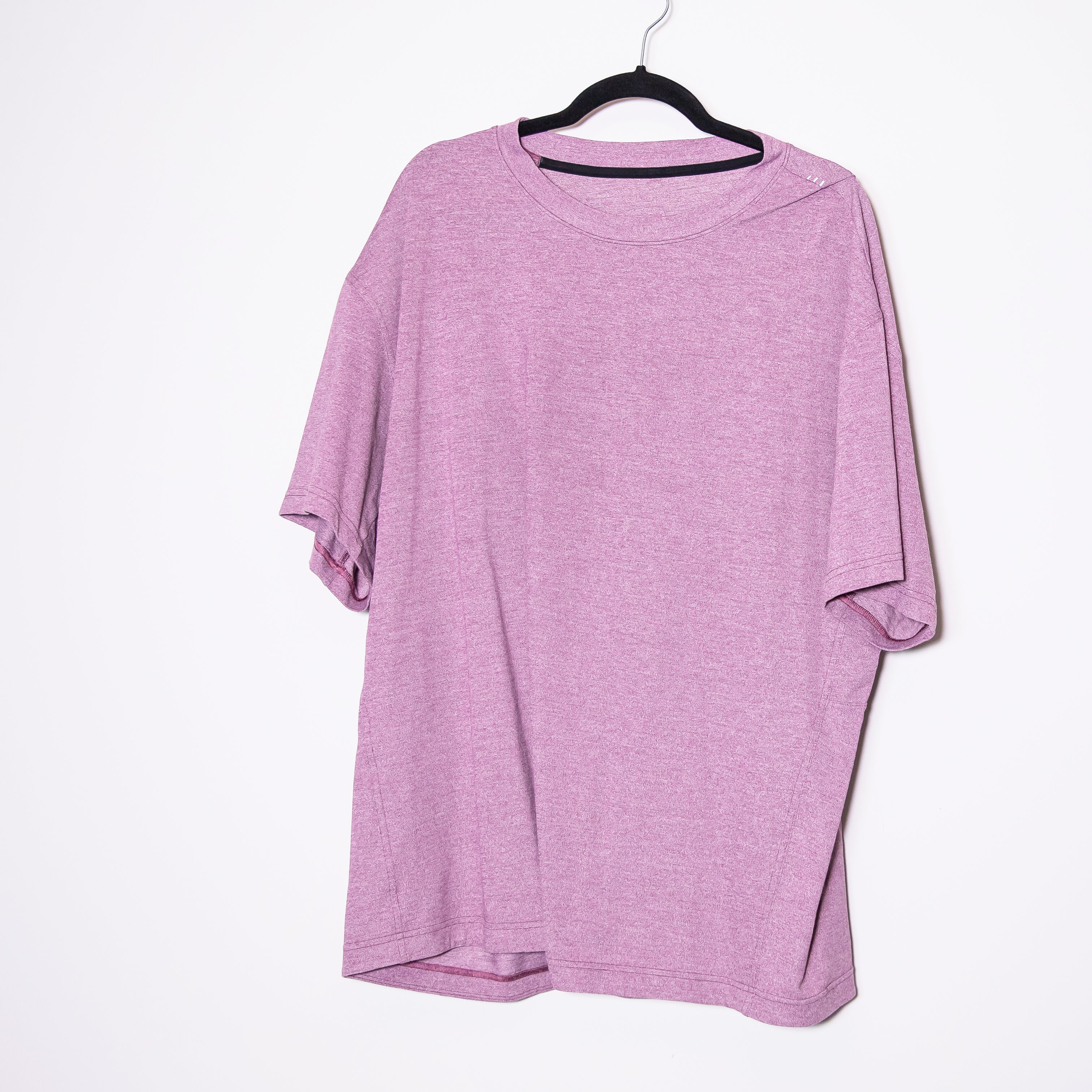 Lululemon Men's Drysense Crew Neck Short Sleeve Tee Shirt Top Purple XXL