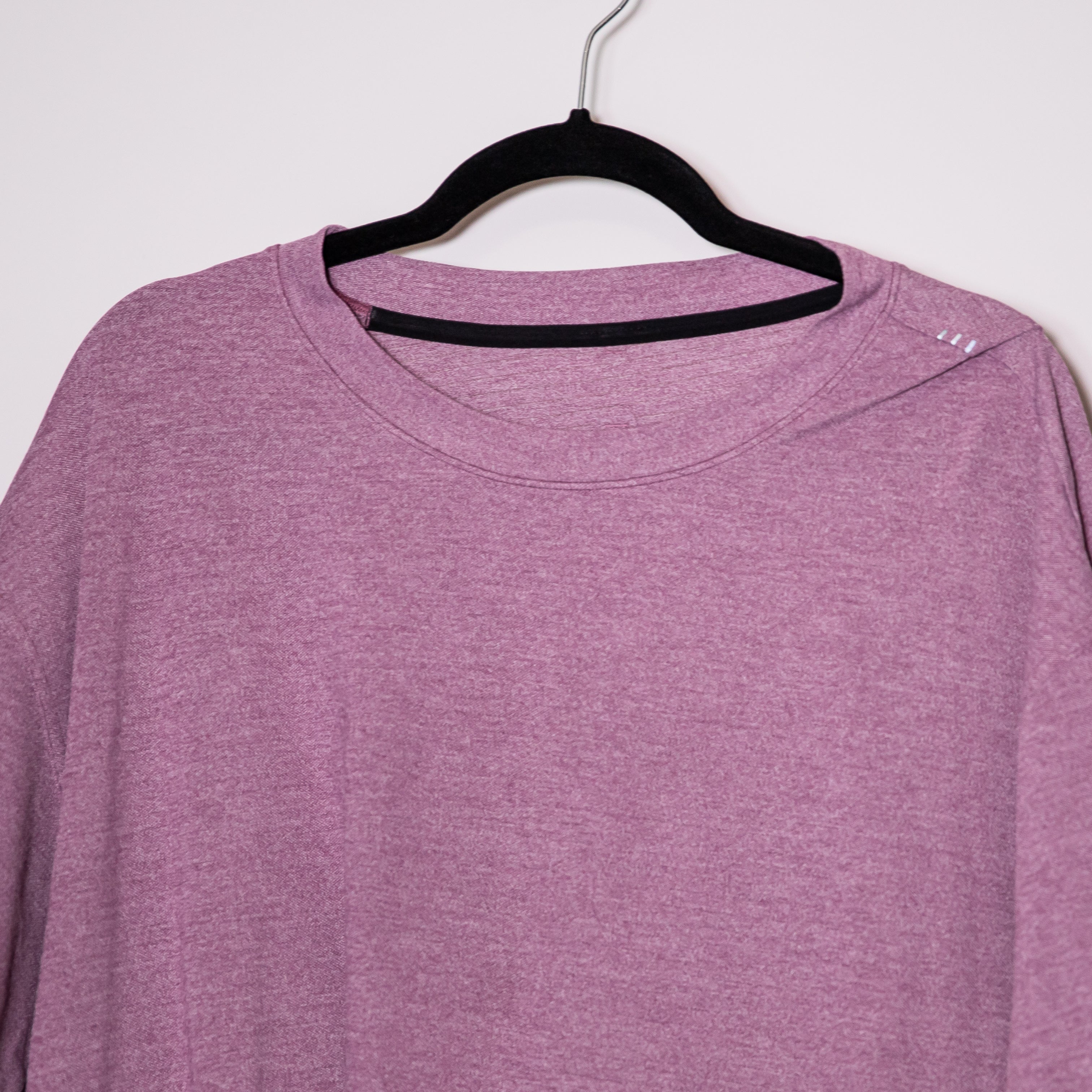 Lululemon Men's Drysense Crew Neck Short Sleeve Tee Shirt Top Purple XXL