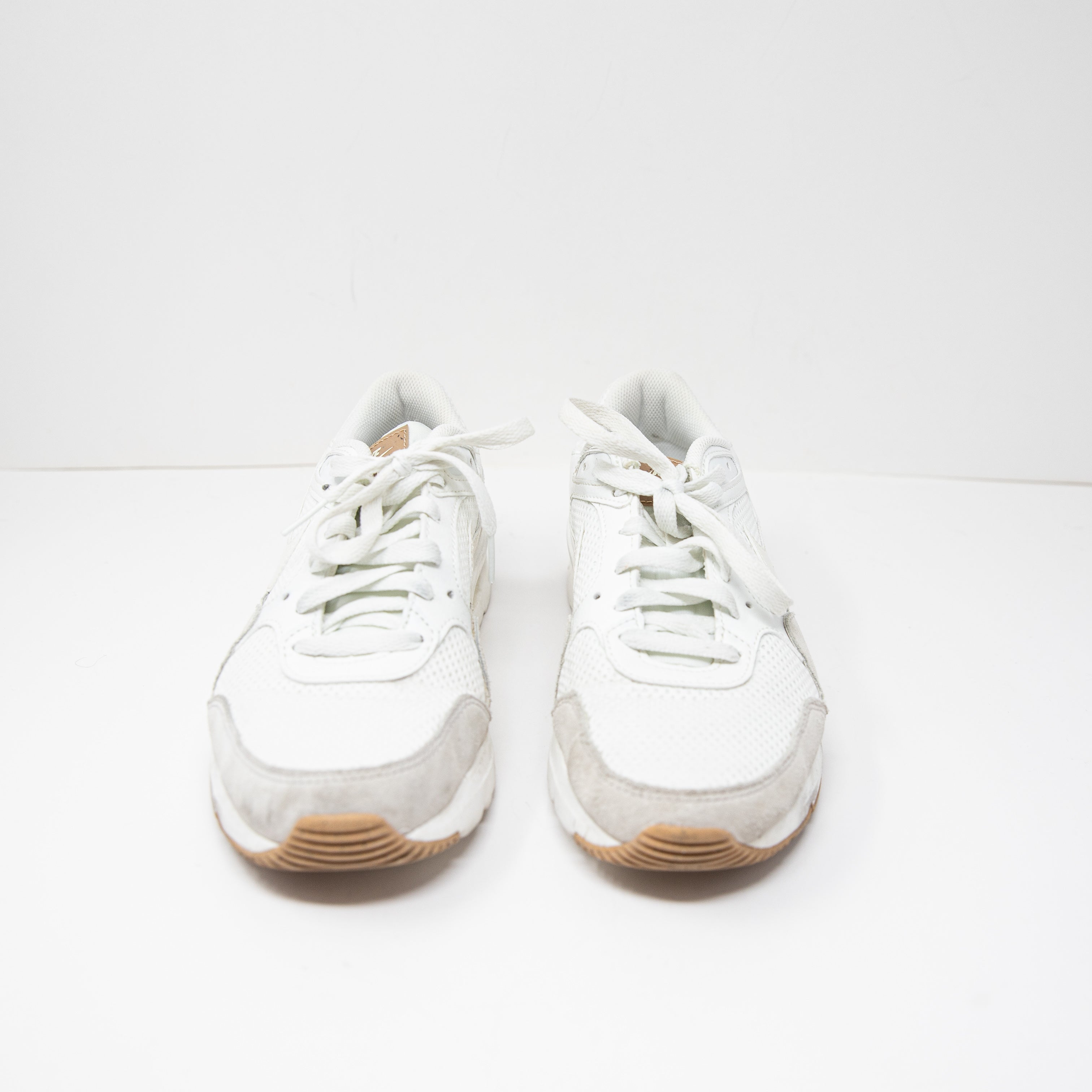 Nike Women's Air Max SC White Platinum Tint CW4554-108 Low Top Lace Up Sneakers