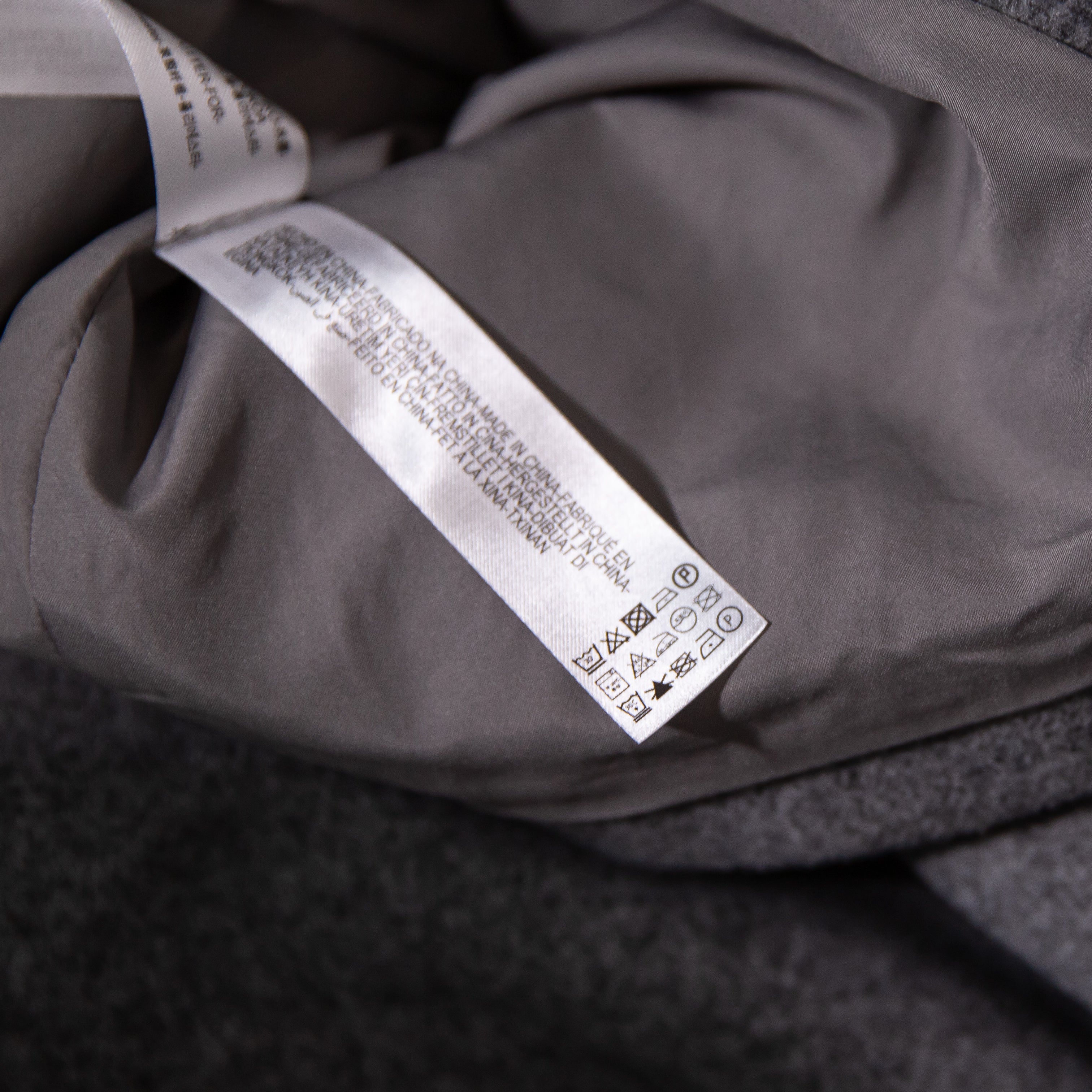 Zara Felt Collared Button Front Oversized Pockets Boxy Jacket Coat Gray Small