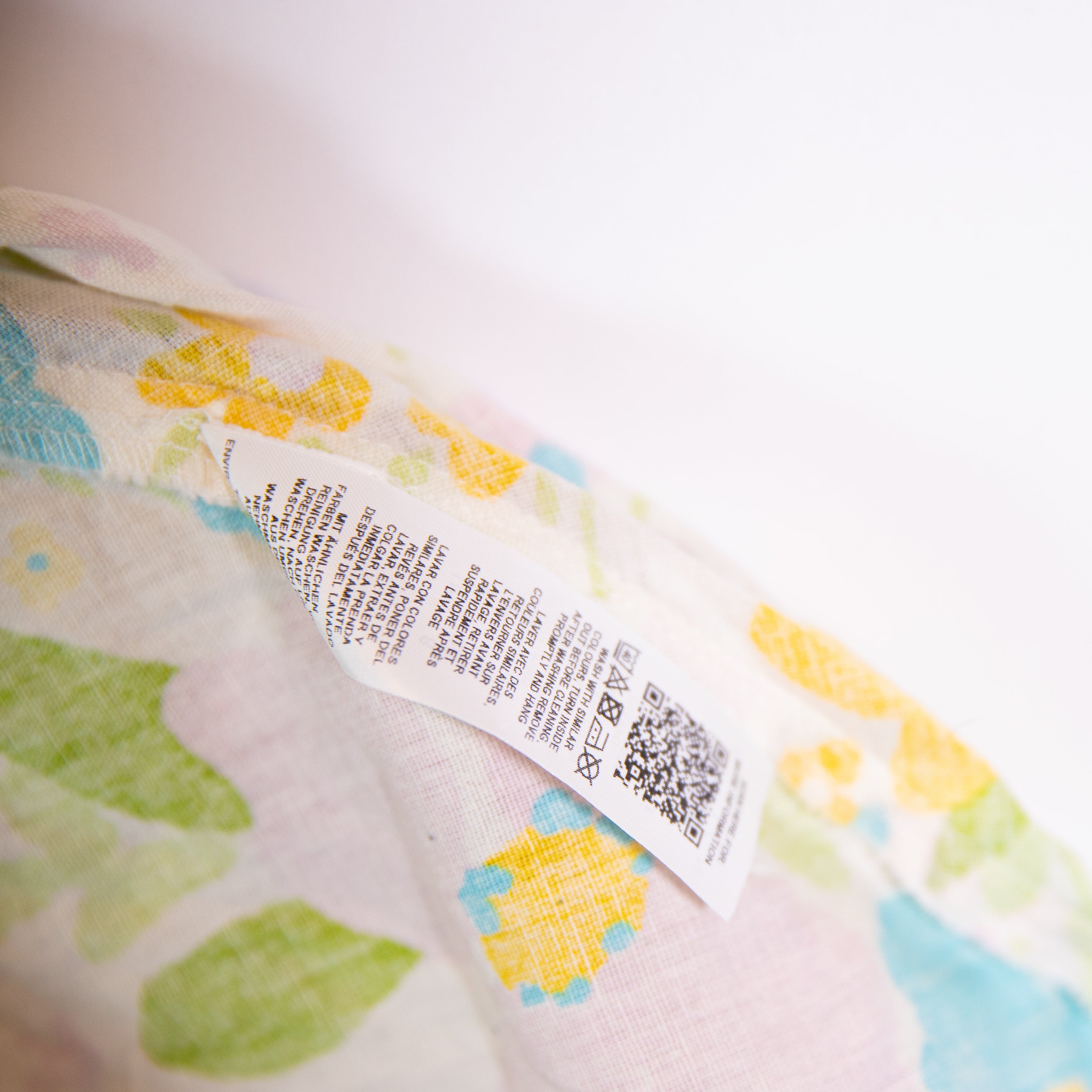 ASOS Design Linen Cotton Cami Tank Side Slit Maxi Dress In Pastel Floral Print 4