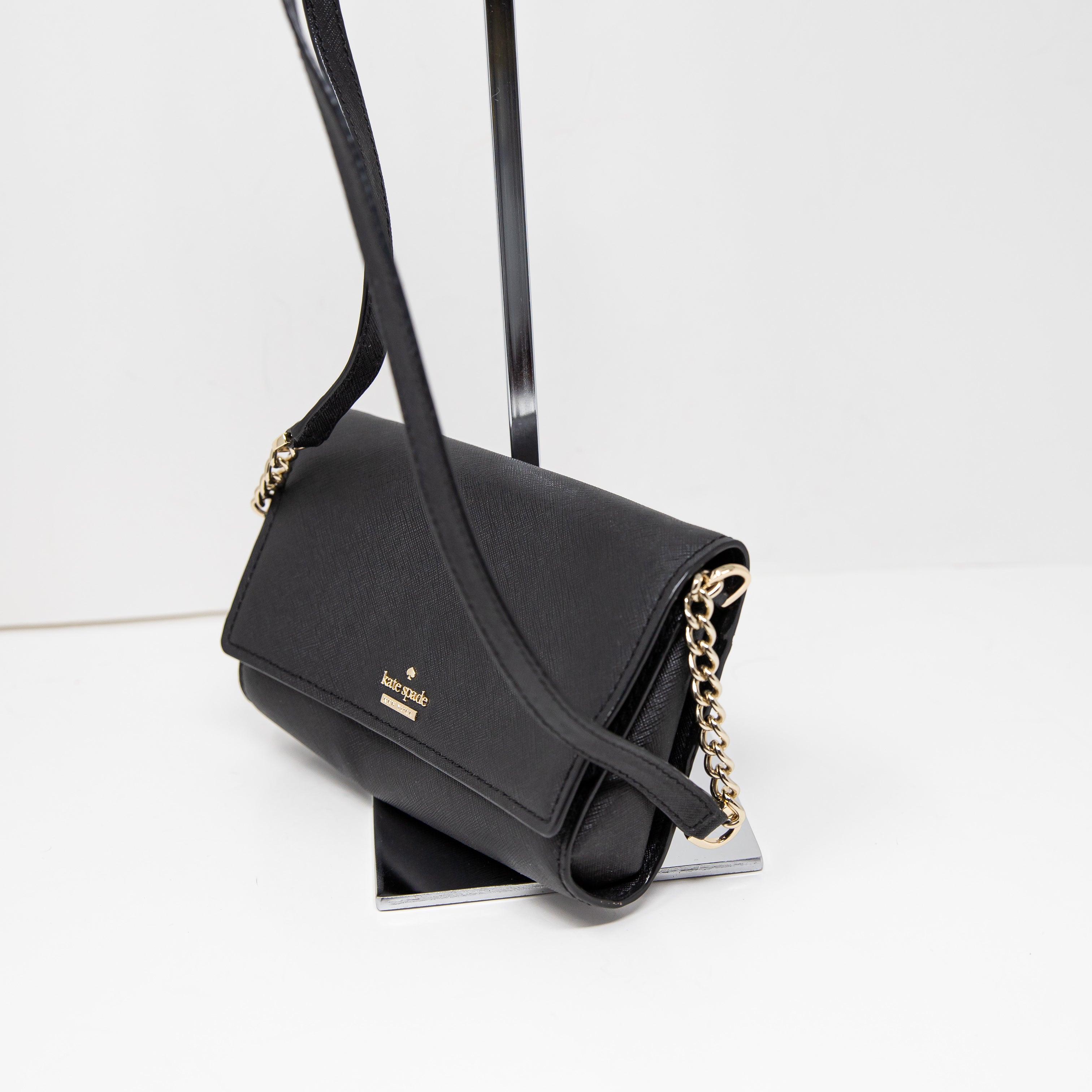 Kate Spade Madison Flap Convertible Crossbody Shoulder Purse Saffiano Leather