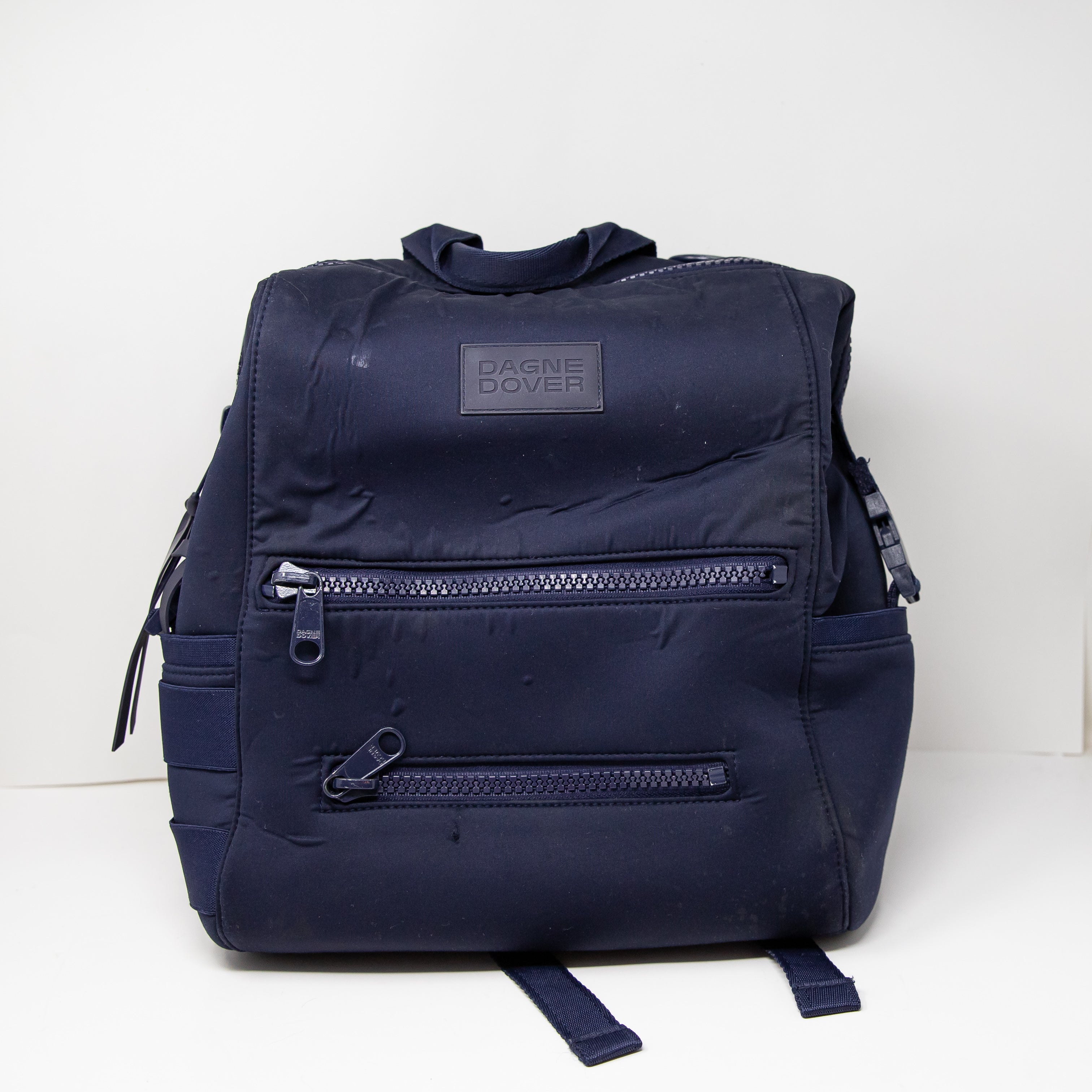 Dagne Dover Indi Neoprene Stretch Diaper Travel Work School Backpack Bag Storm