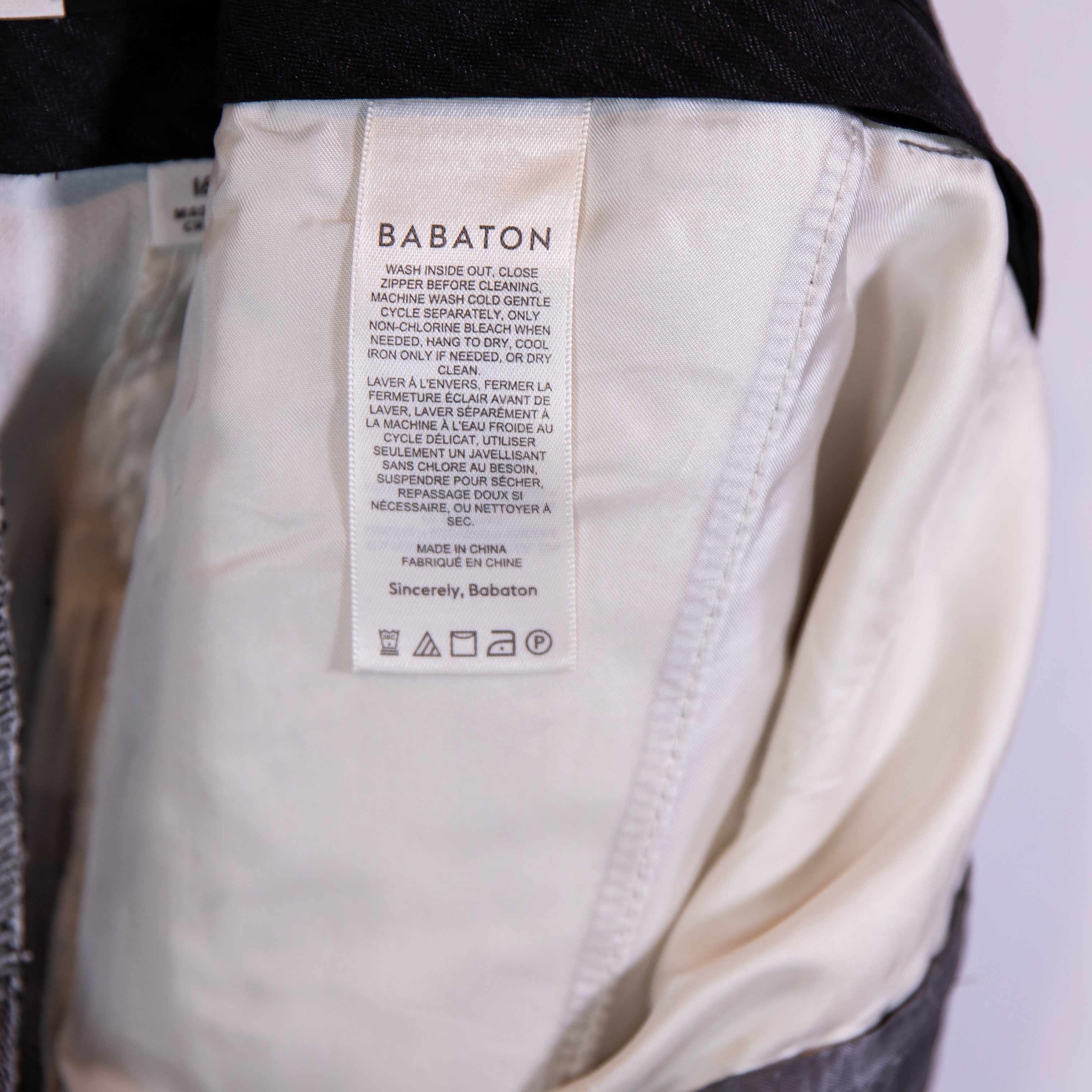 NEW Aritzia Babaton Agency Pant City Wool Twill High Waist Trouser Pants Lara 16