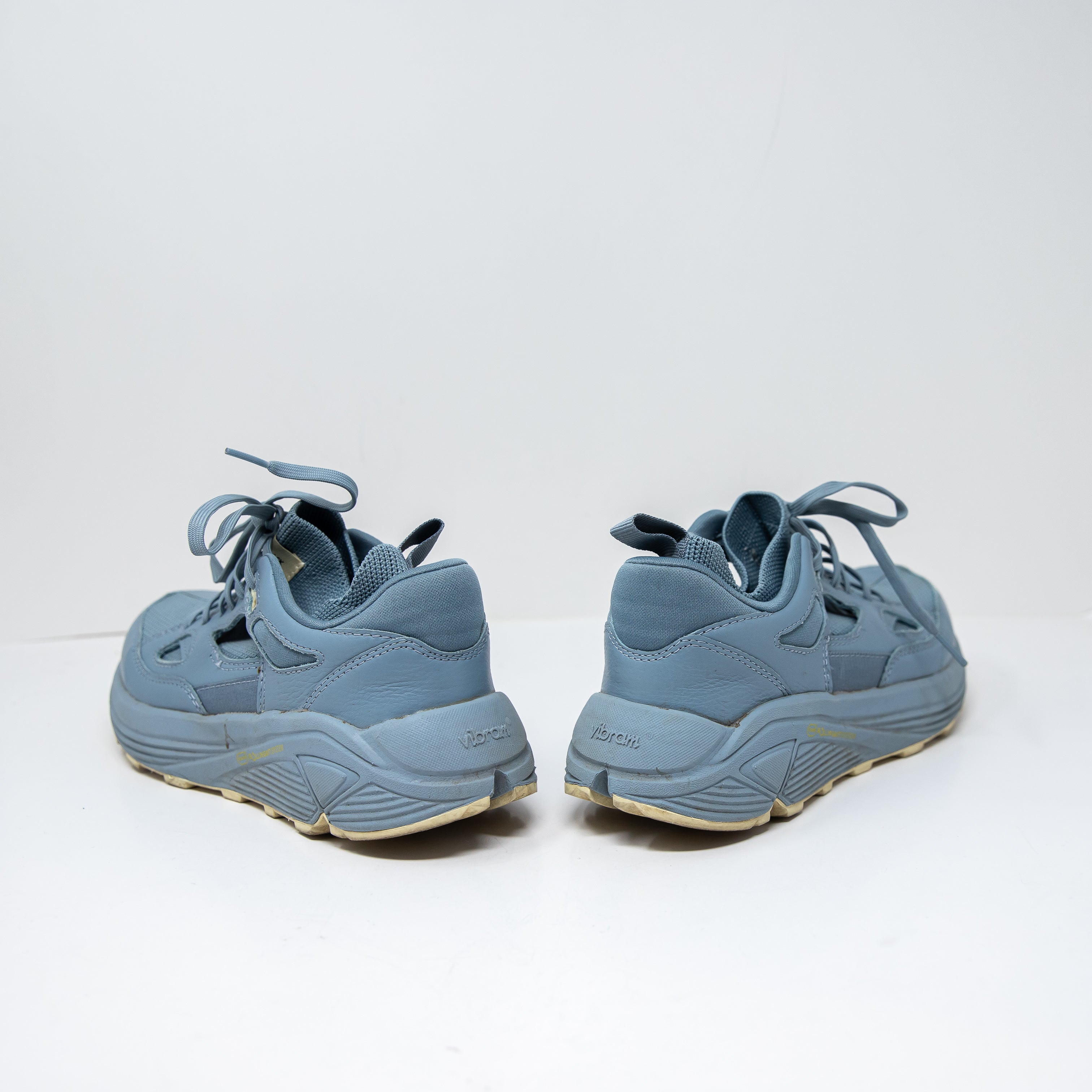 Brandblack Aura 130 Fog Low Top Lace Up Chunky Sneakers Shoes Blue 7.5