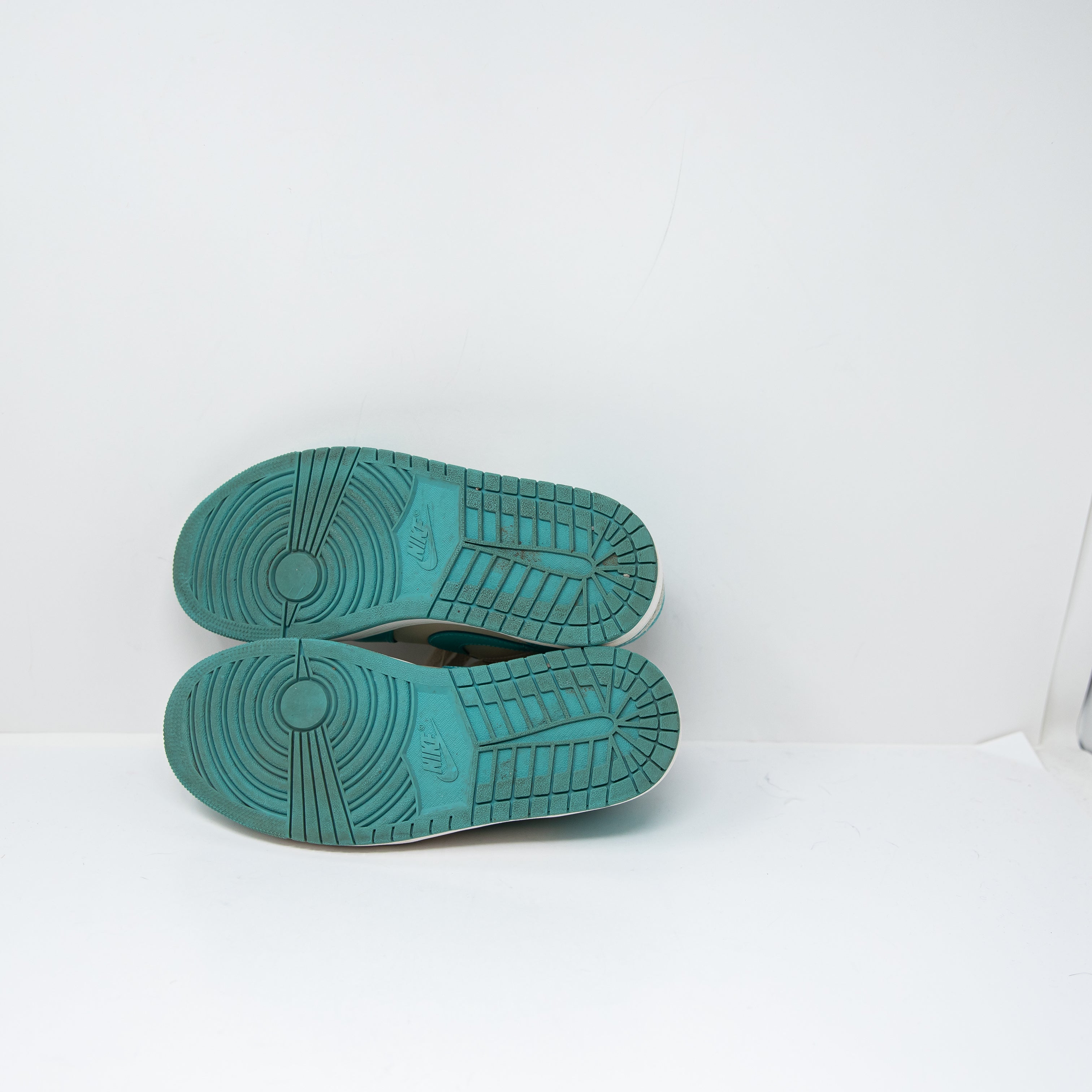 Nike Air Jordan Women's 1 Low Tropical Teal Sandy Beige Blue DC0774 Sneaker Shoe