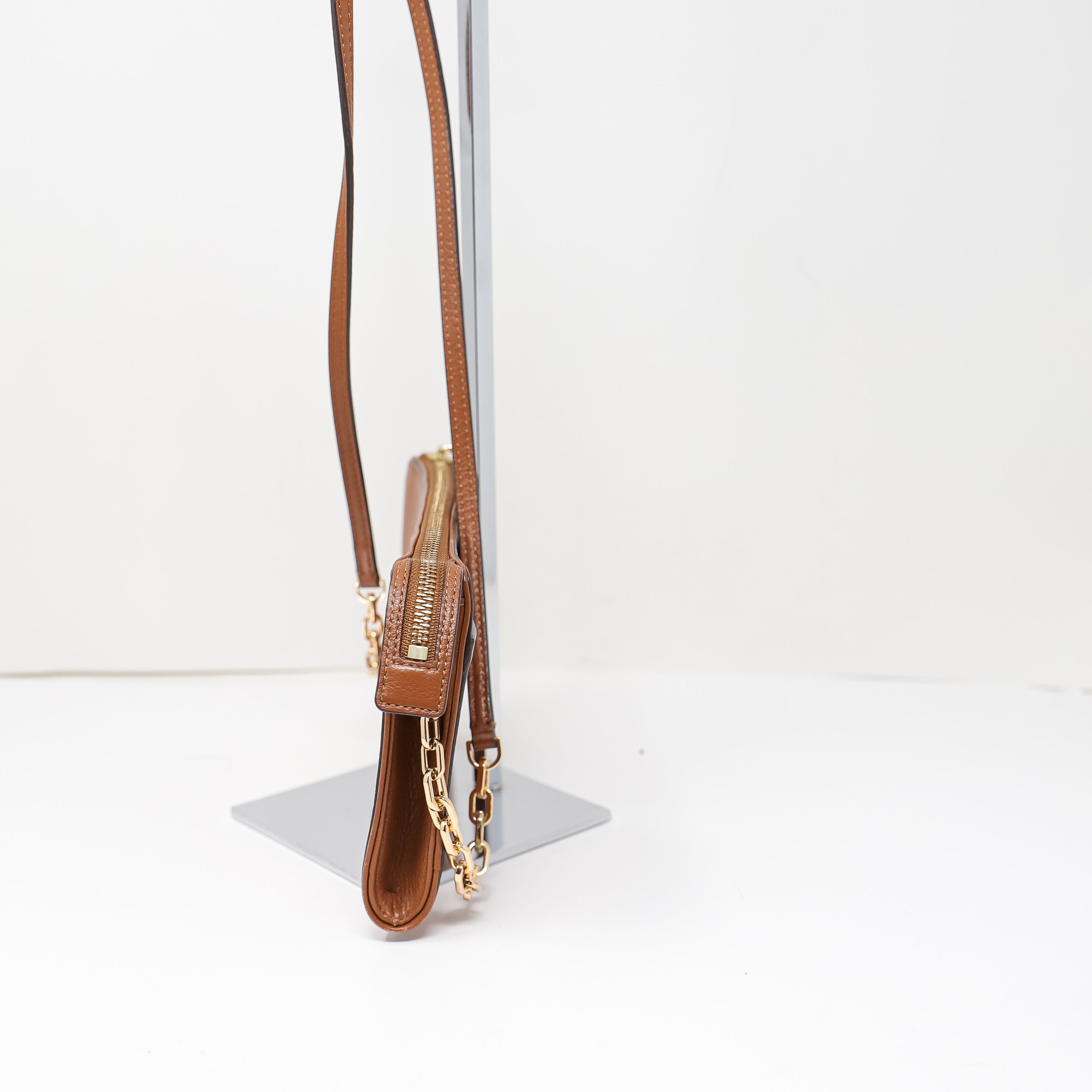 Tory Burch Carter Slim Convertible Crossbody Shoulder Purse Bag Wallet On Chain