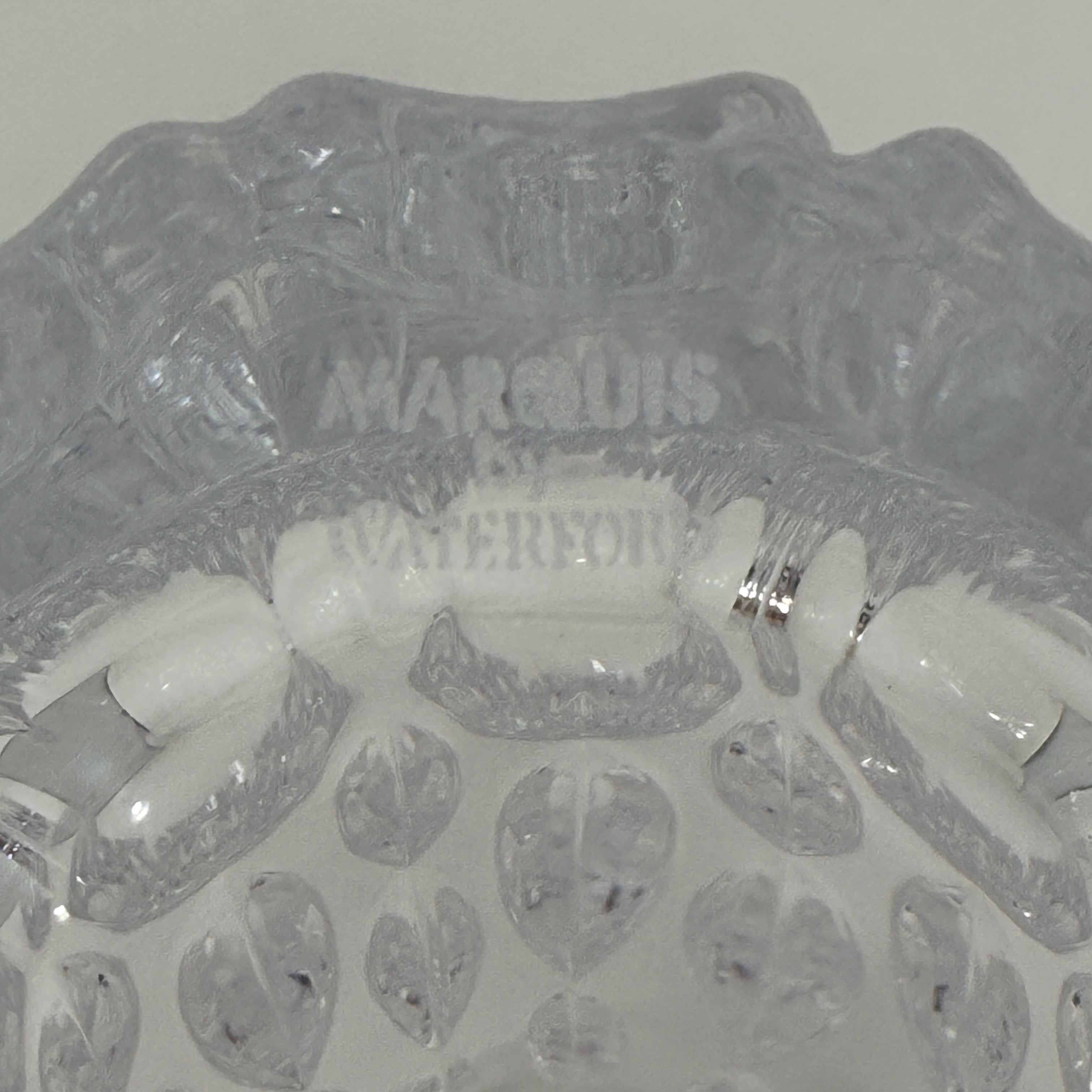 Waterford Crystal Marquis 9" Flower Floral Decorative Vase Rainfall