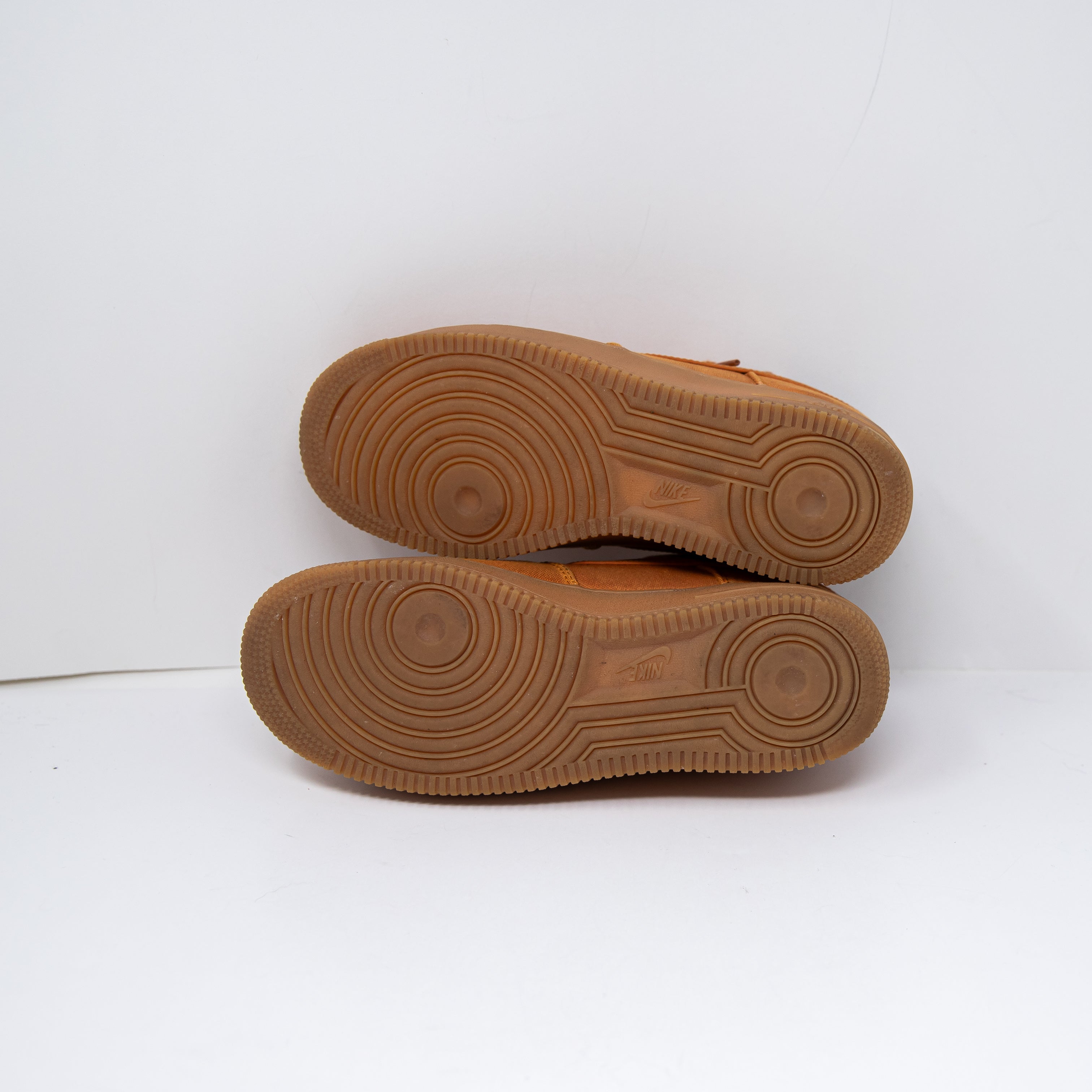 Nike Women's Air Force 1 Low '07 Monarch Gum Brown Black Sneakers Shoes 7