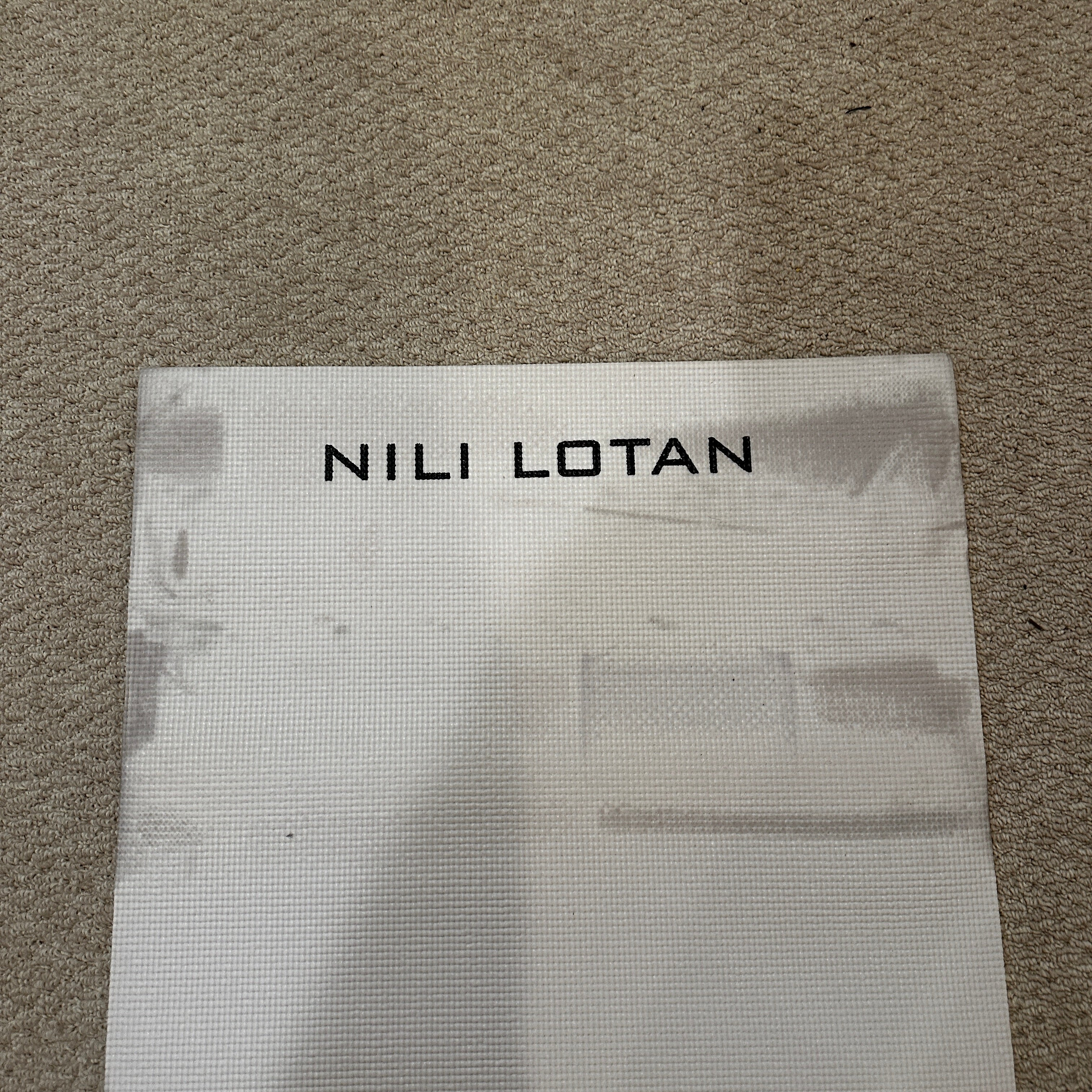 Nili Lotan Yoga Pilates Athletic Work Out Travel Mat Carrying Case