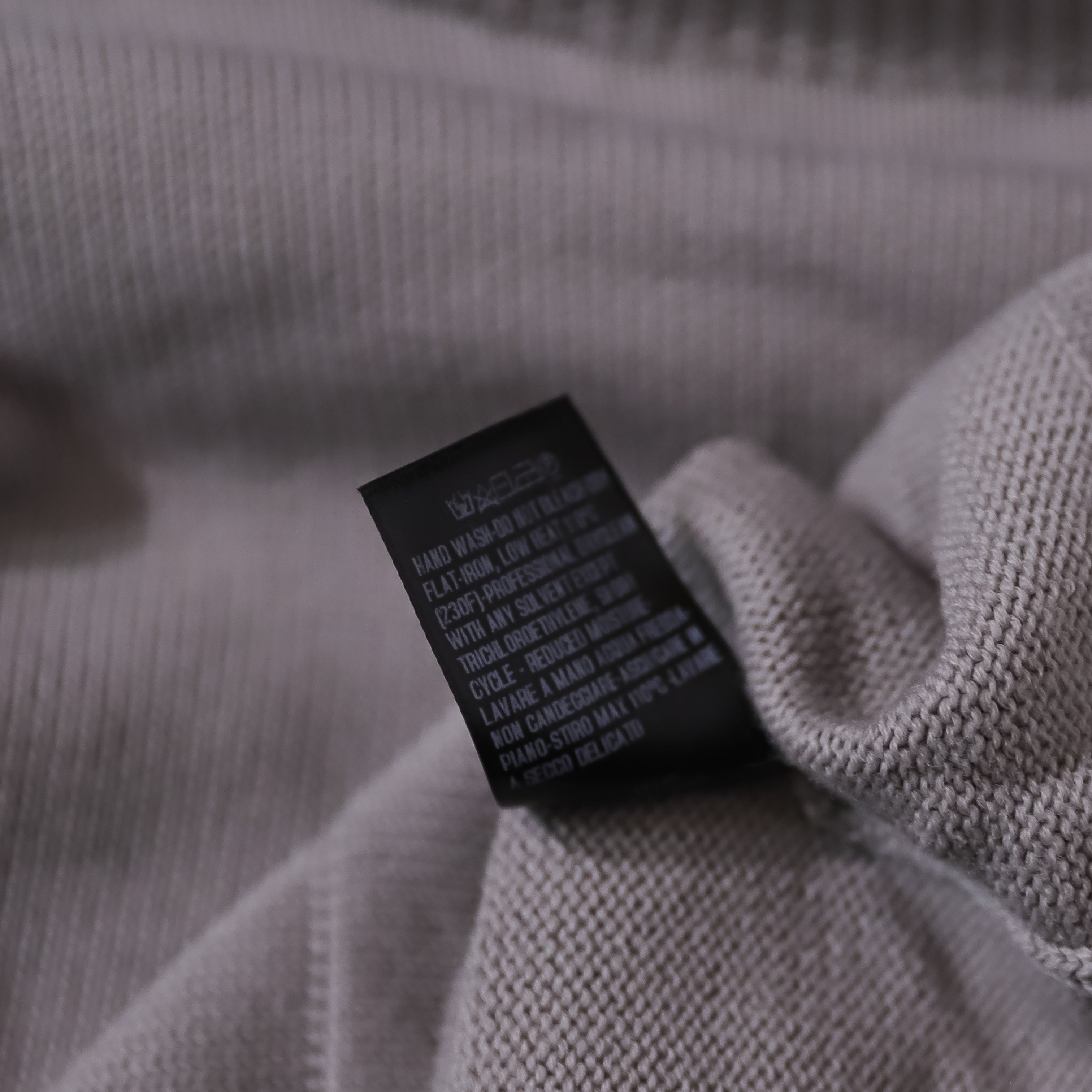 Gucci Men's Wool Knit Stretch Mock Neck Long Sleeve Pullover Sweater Gray XXL
