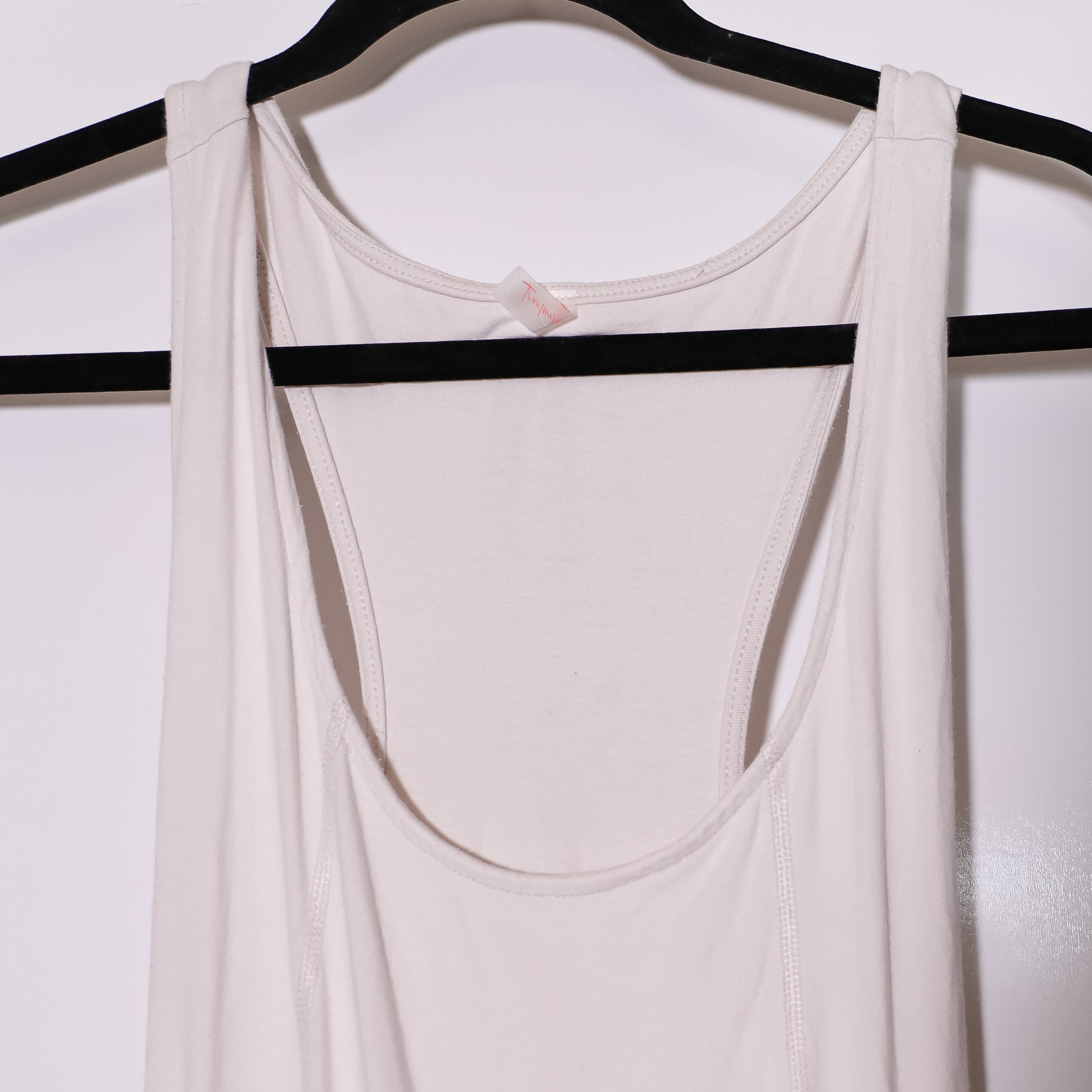 Free People Infinity Multi Pocket Scoop Neck Sleeveless Jumpsuit Jumper White M