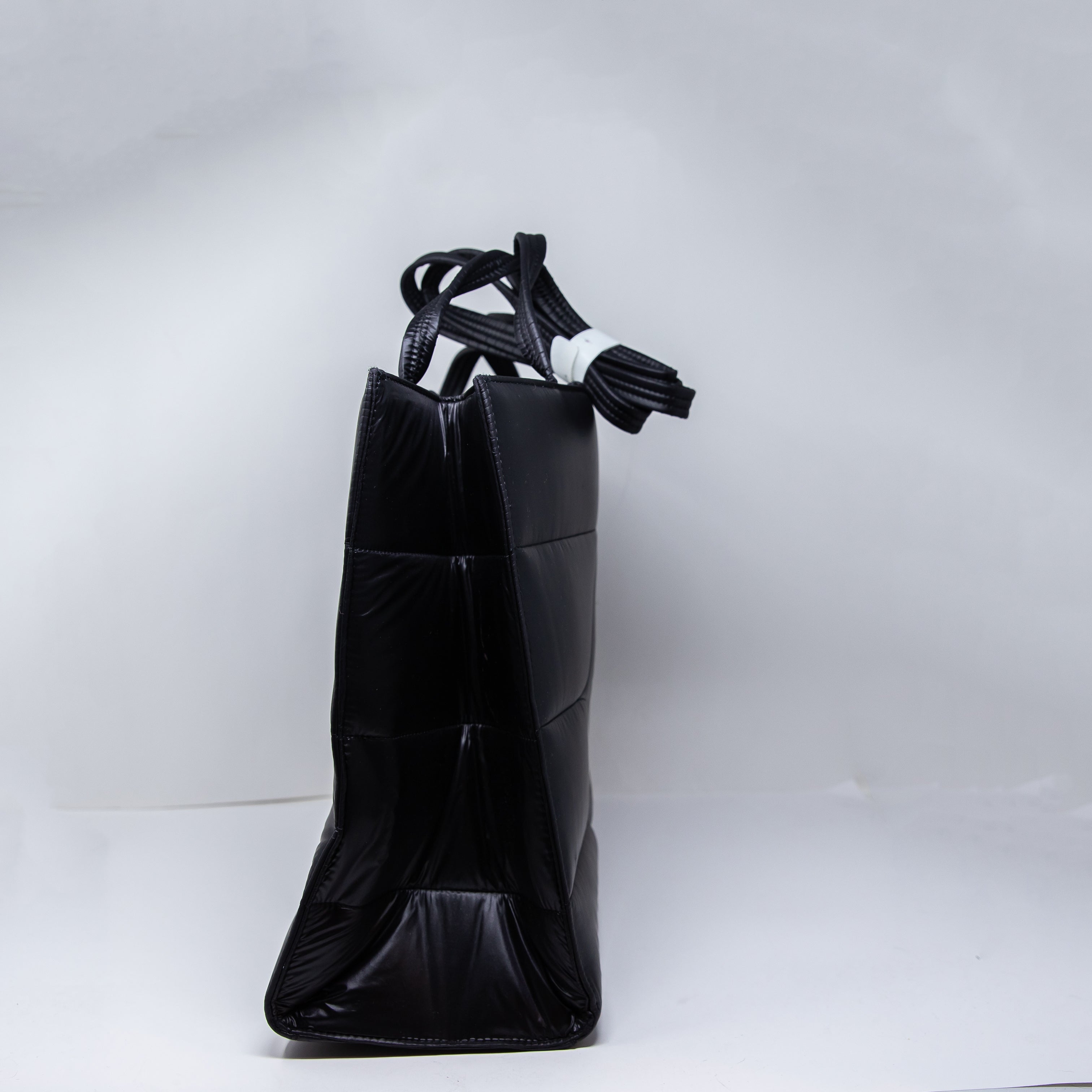 Telfar x Moose Knuckle Puff Quilted Convertible Crossbody Purse Shopper Tote Bag