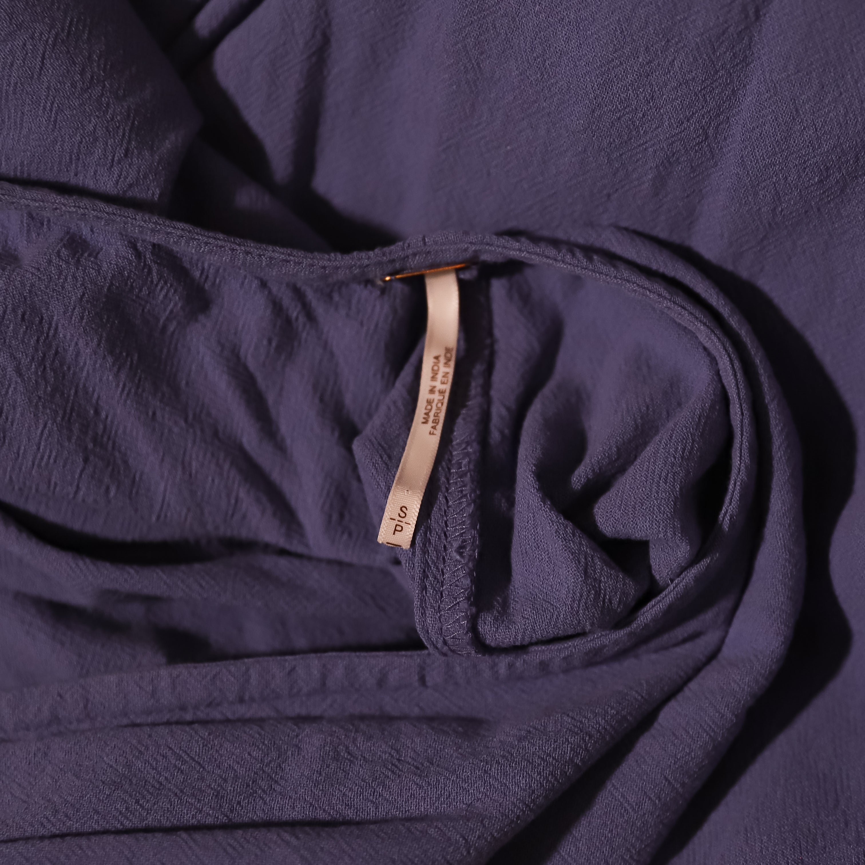 Free People Quinn Crepe Scoop Neck Sleeveless Wide Leg Jumpsuit Jumper Purple S