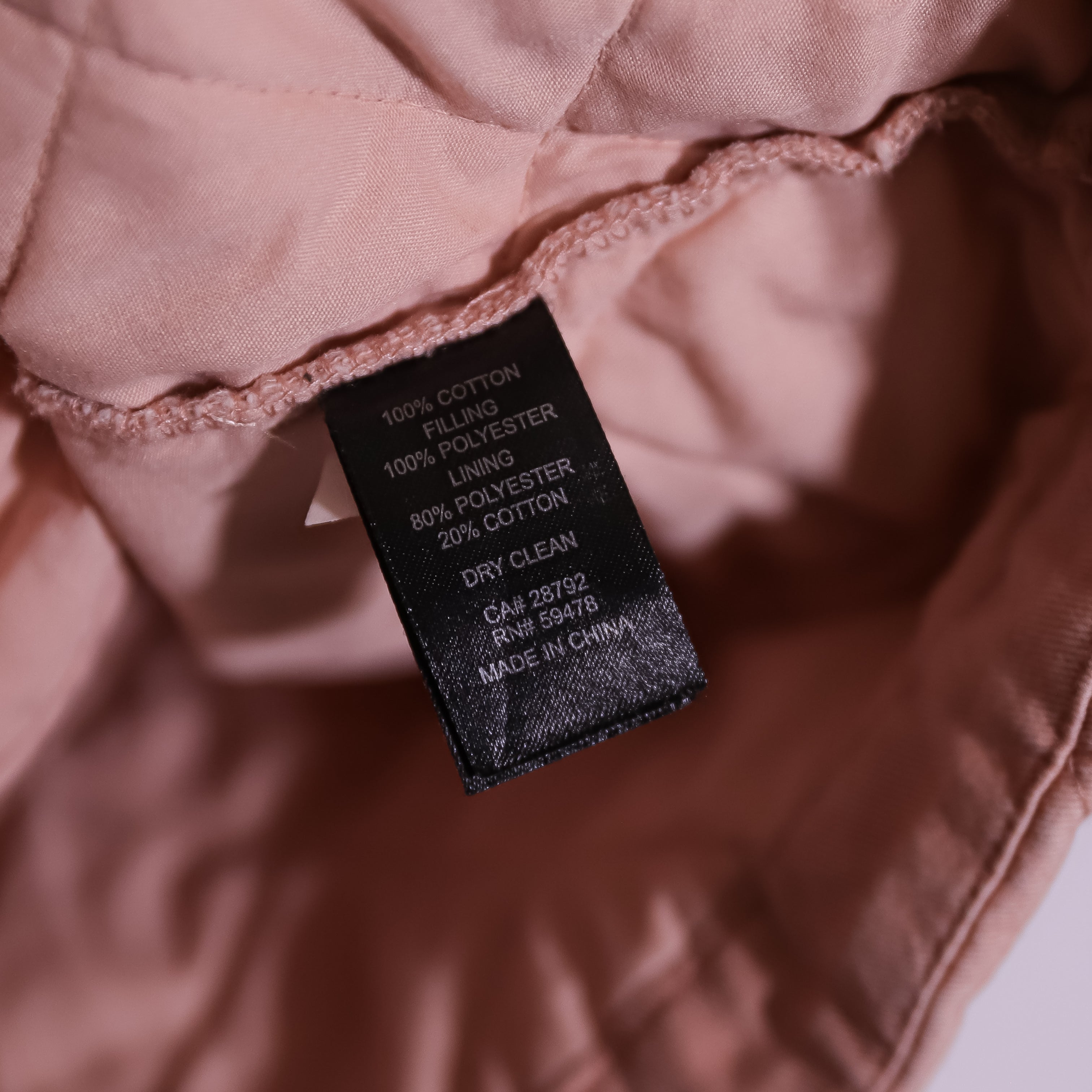 Joie Women's Cotton Quilted Collar Snap Button Barn Coat Jacket Pink Medium