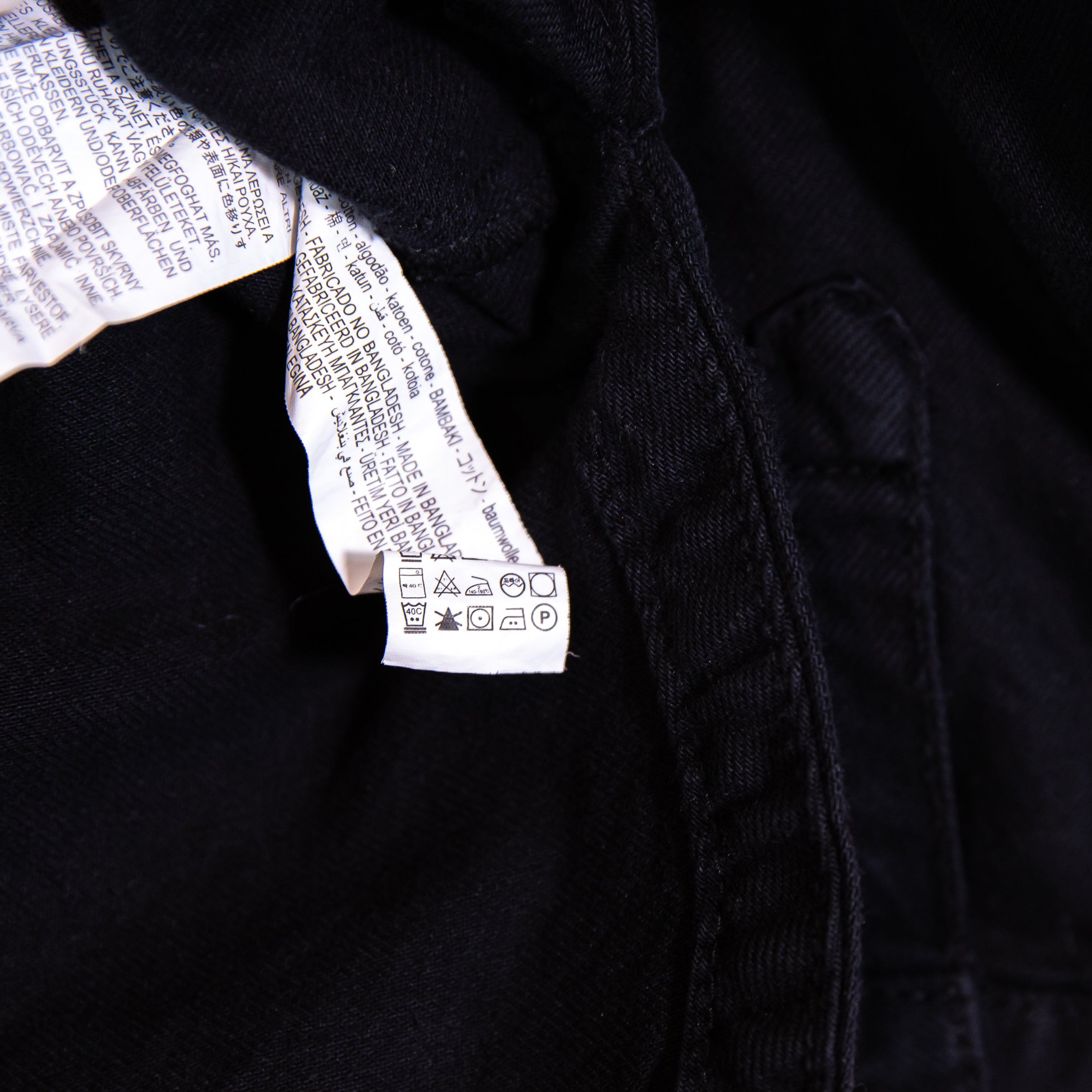 Zara Cotton Denim Jean Snap Front Jacket Collared Multi Pocket Shacket Shirt Top