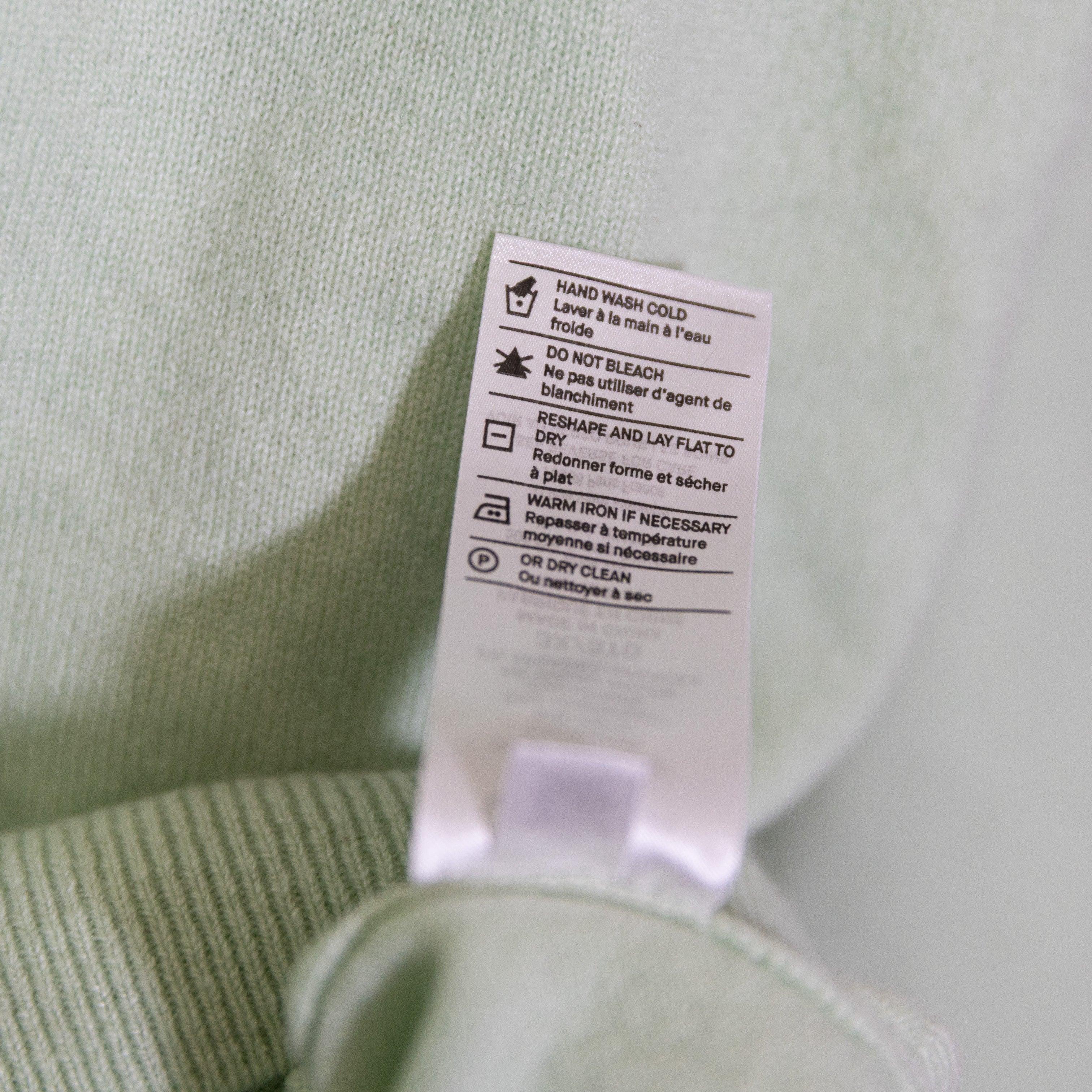 NEW Vince Cashmere Knit Stretch Weekend V-Neck Pullover Sweater Green 3X