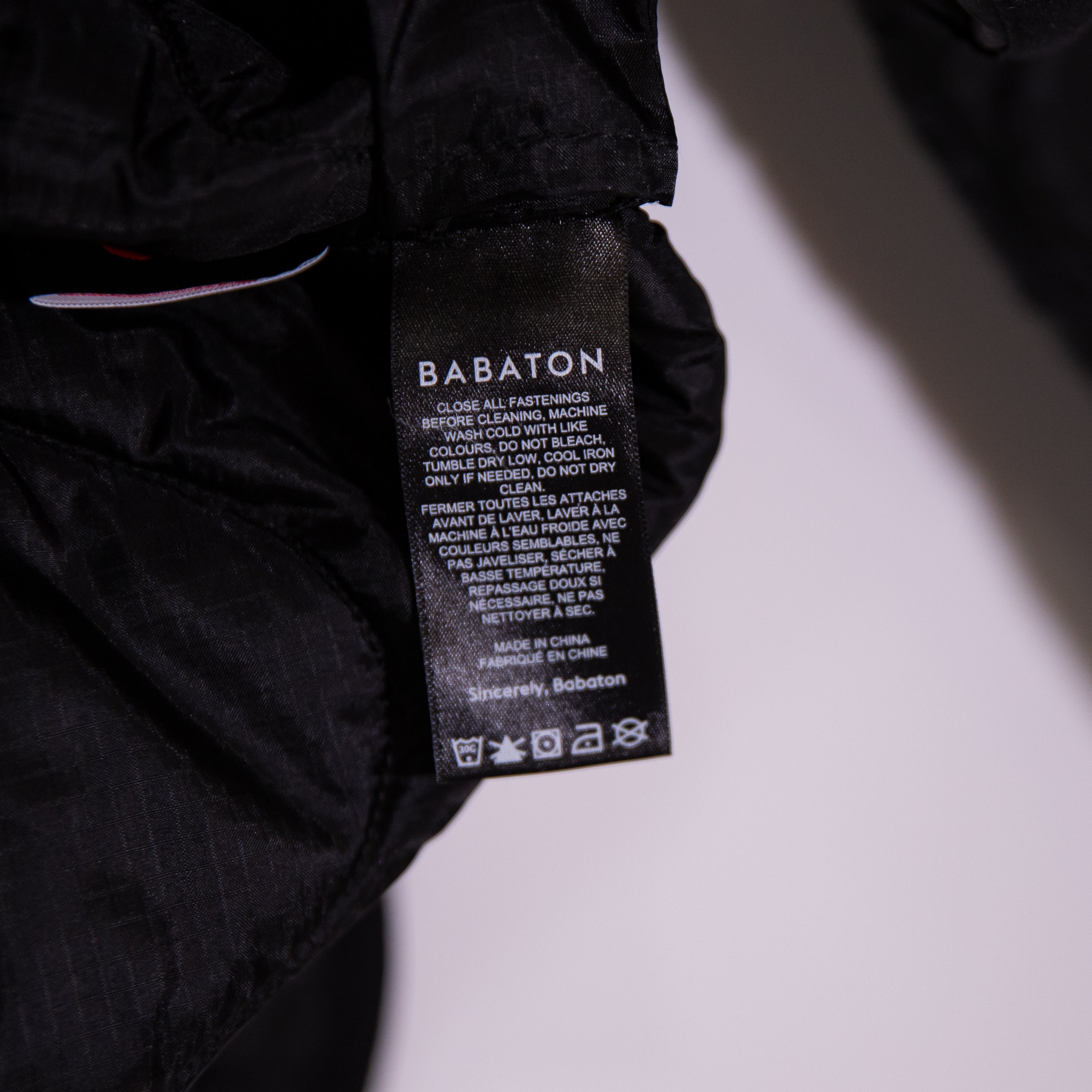 NEW Babaton Aritzia Evergreen Quilted Lightweight Button Oversized Jacket Black