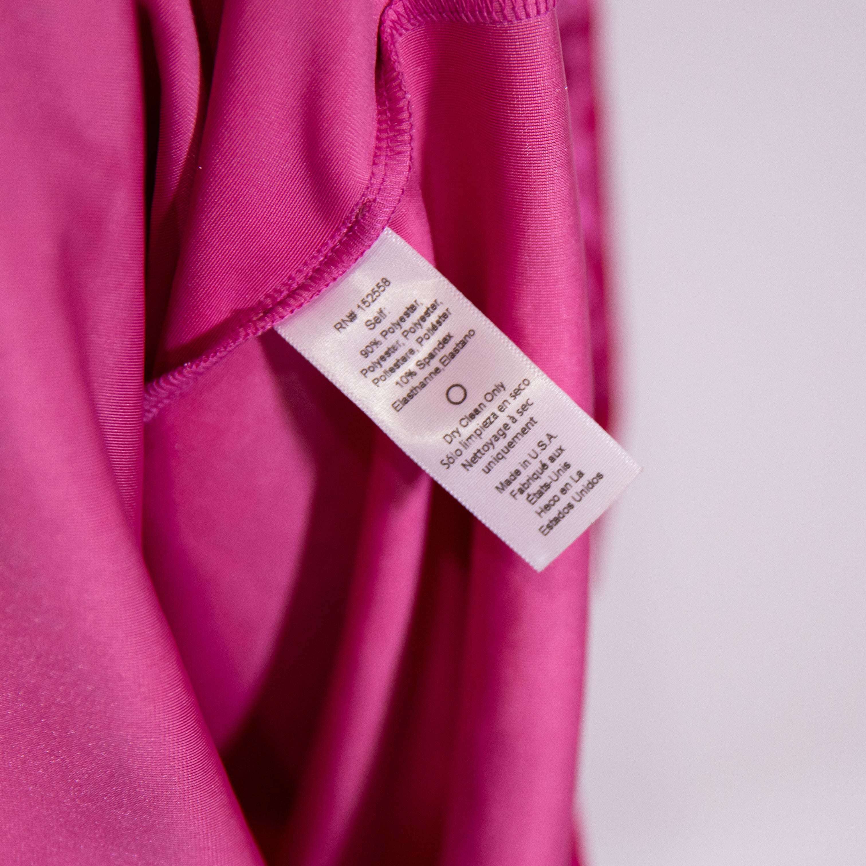 Delfi Collective Kim Crushed Velvet Velour Bodycon Midi Dress Hot Pink XS