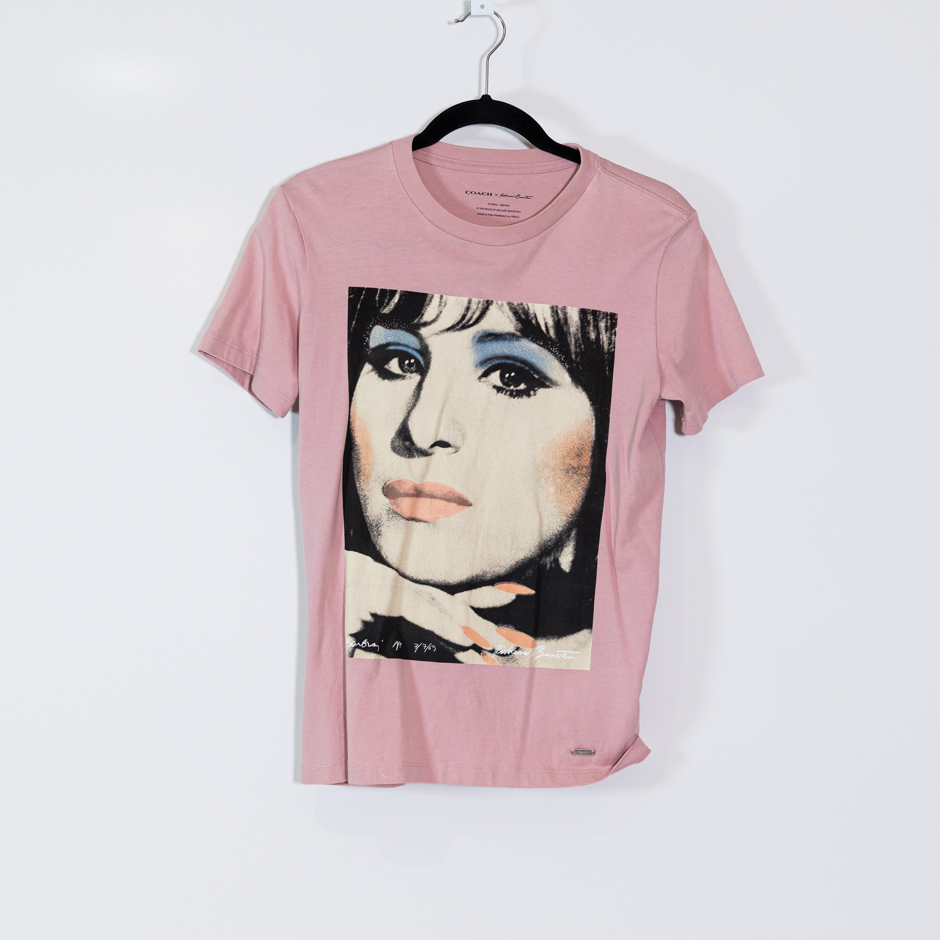Coach x Richard Bernstein Richard Bernstein Retro Graphic Print Cotton Tee Shirt