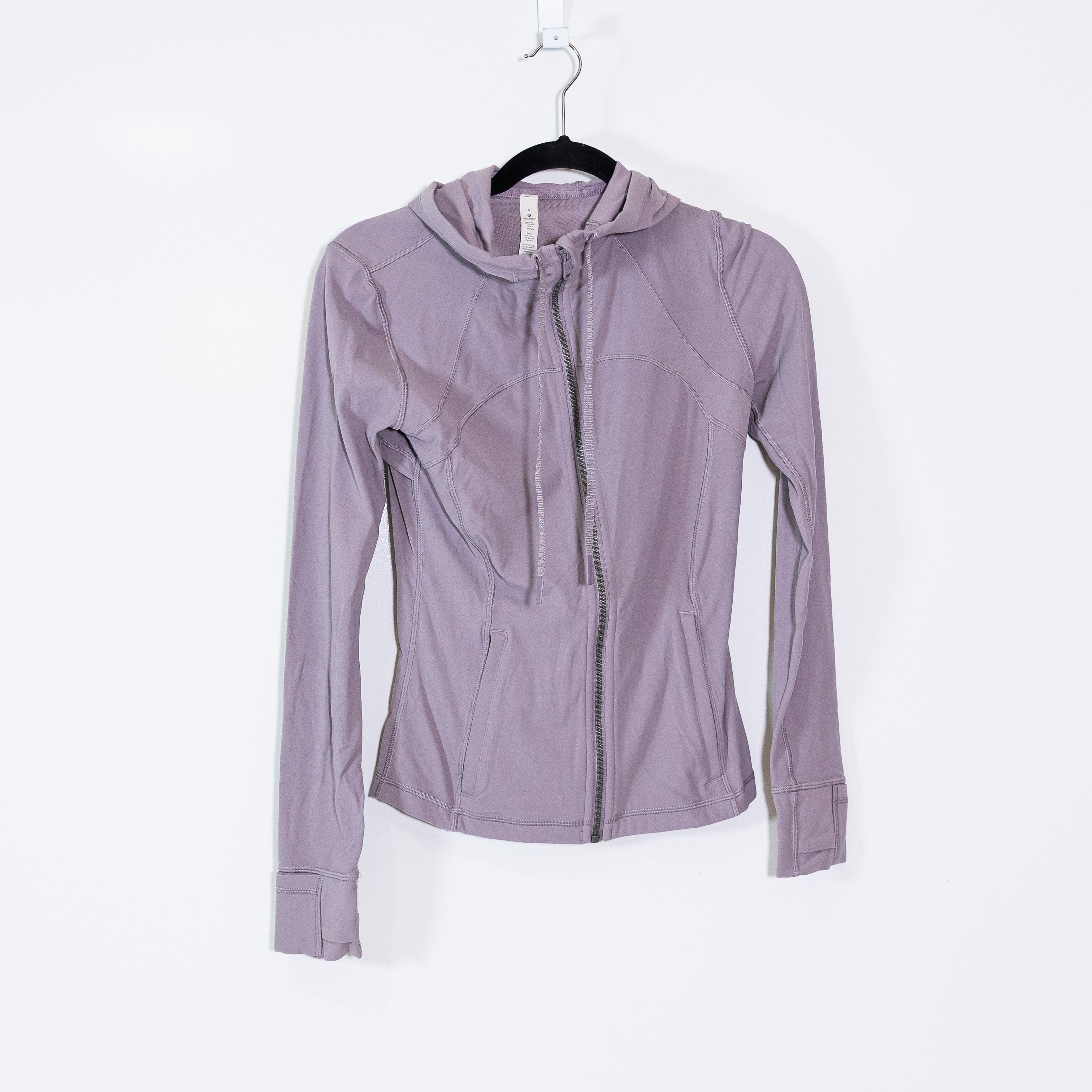 Lululemon Women's Hooded Full Zip Define Jacket Nulu Violet Verbena Purple 6