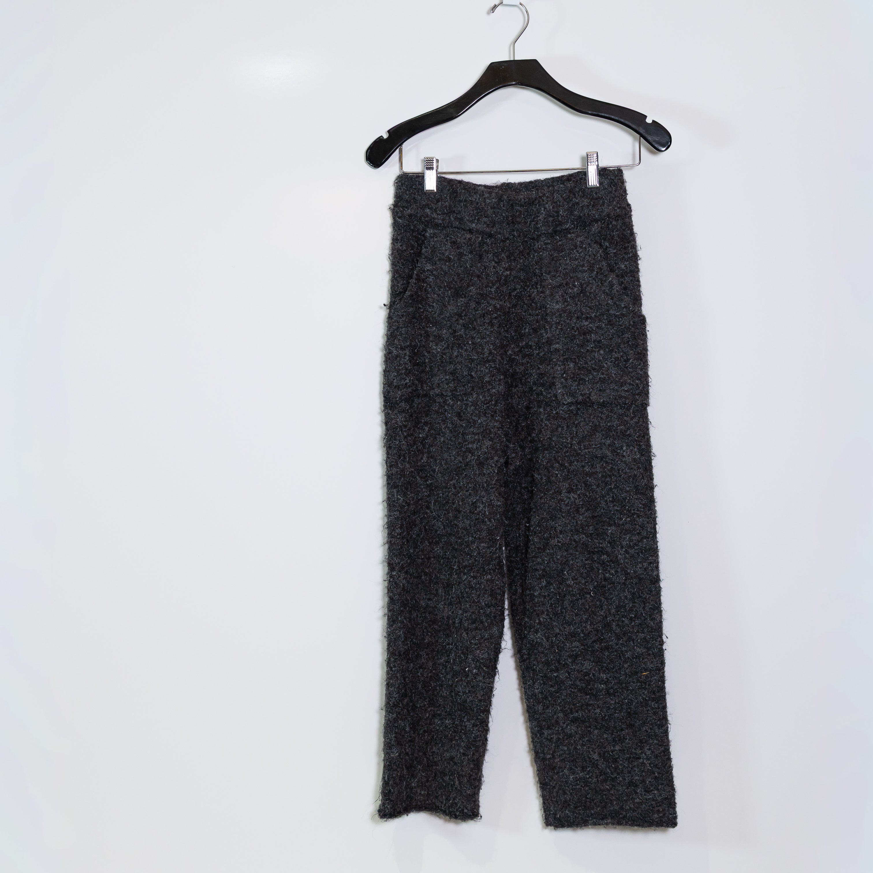 Le Bon Shoppe Monte Wool Blend Stretch Sweat Lounge Pants Dark Gray Small