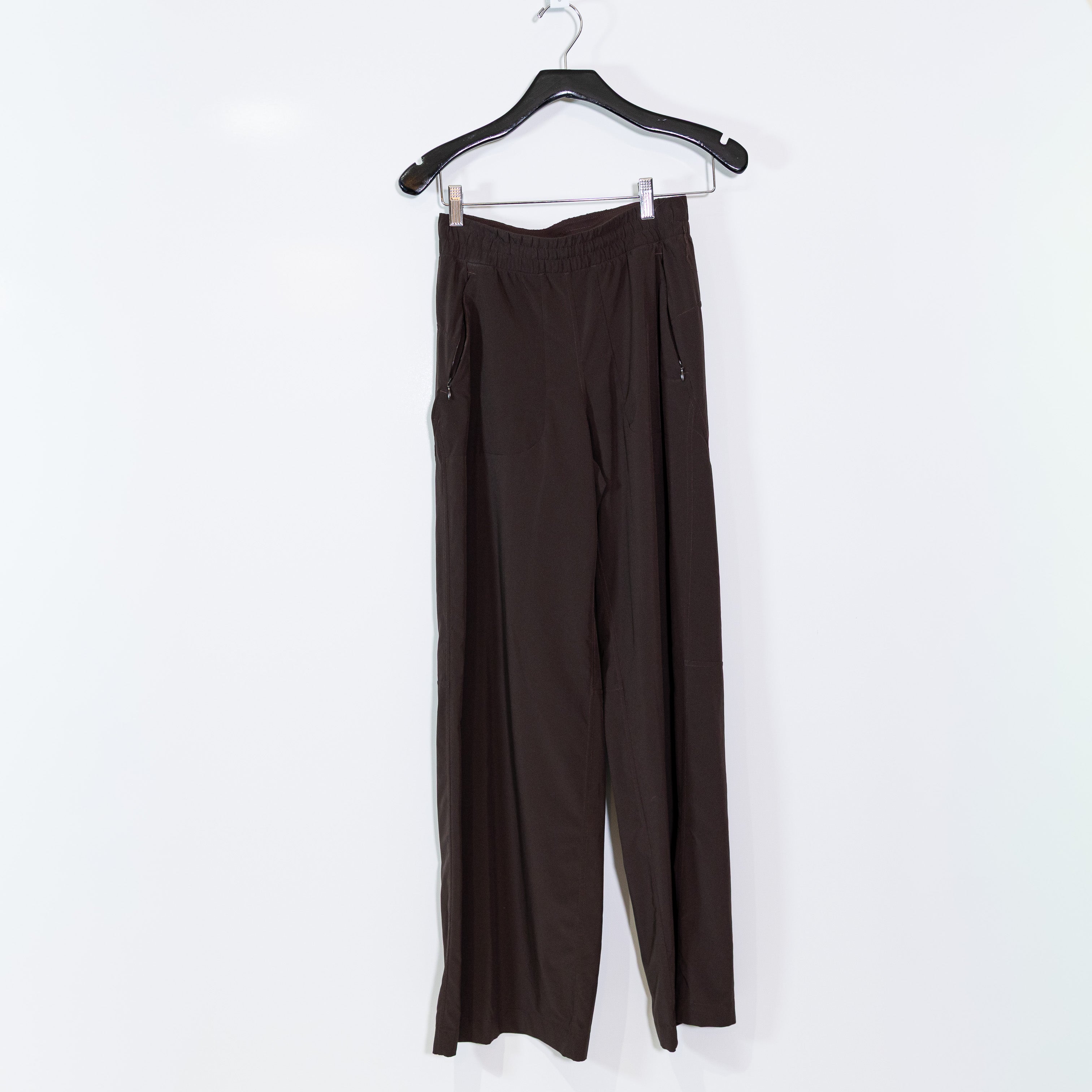Lululemon Women's Swift Mid Rise Wide Leg Water Resistant Pant Sequoia Brown 4