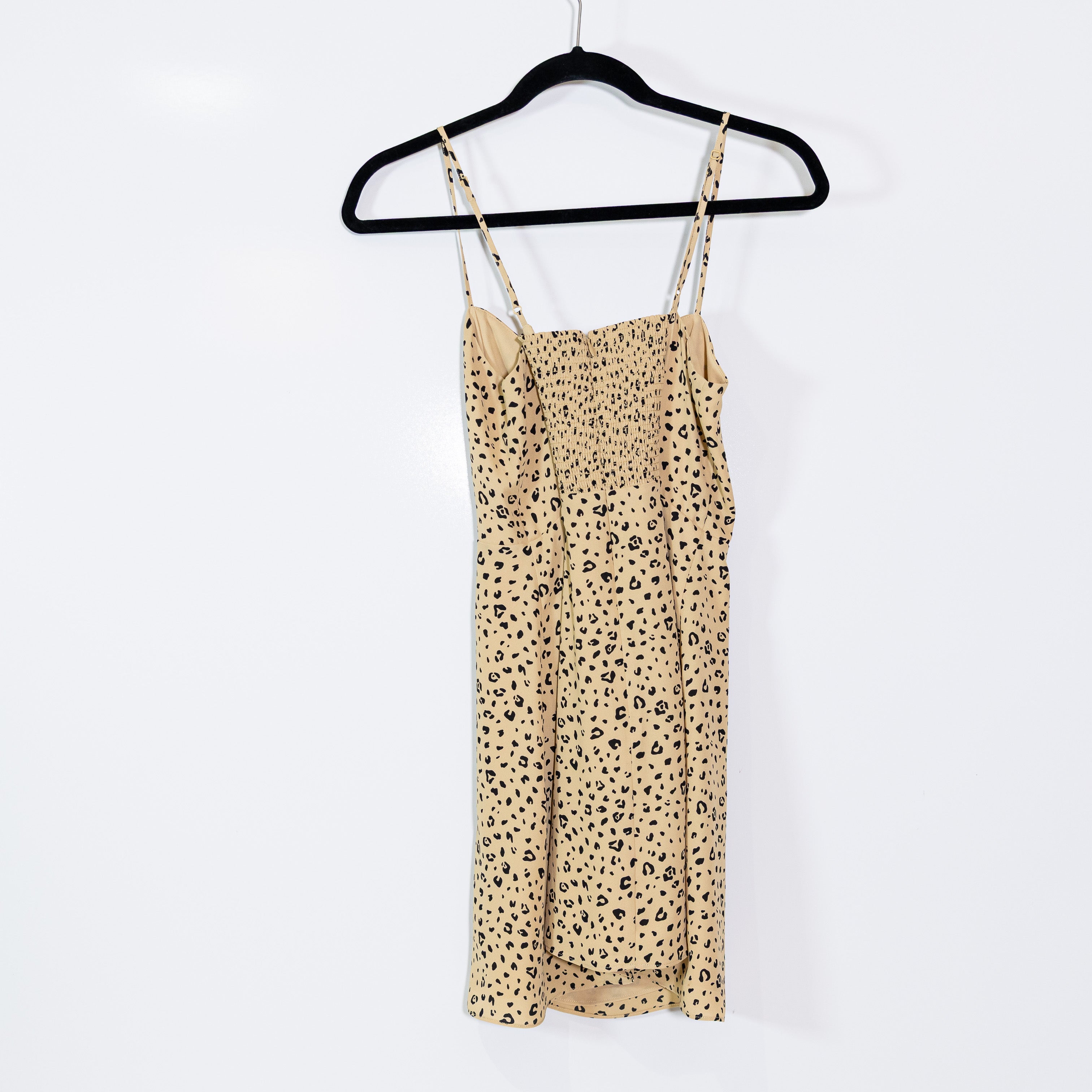 Aritzia Sunday Best Animal Cheetah Leopard Print Pattern Chiffon Slip Mini Dress
