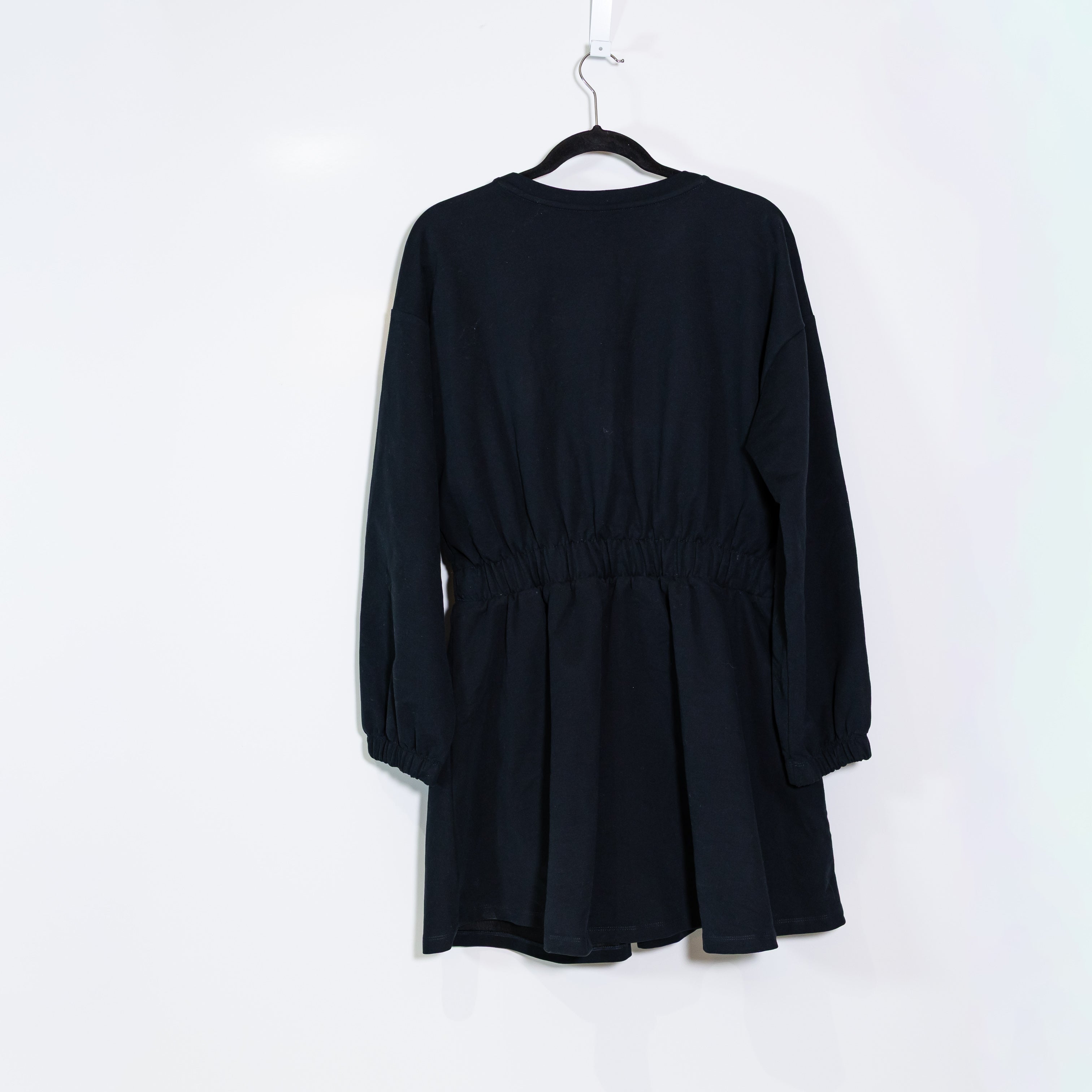 Daily Practice x Anthropologie Utility Patch Pocket Cinch Waist Mini Dress Black