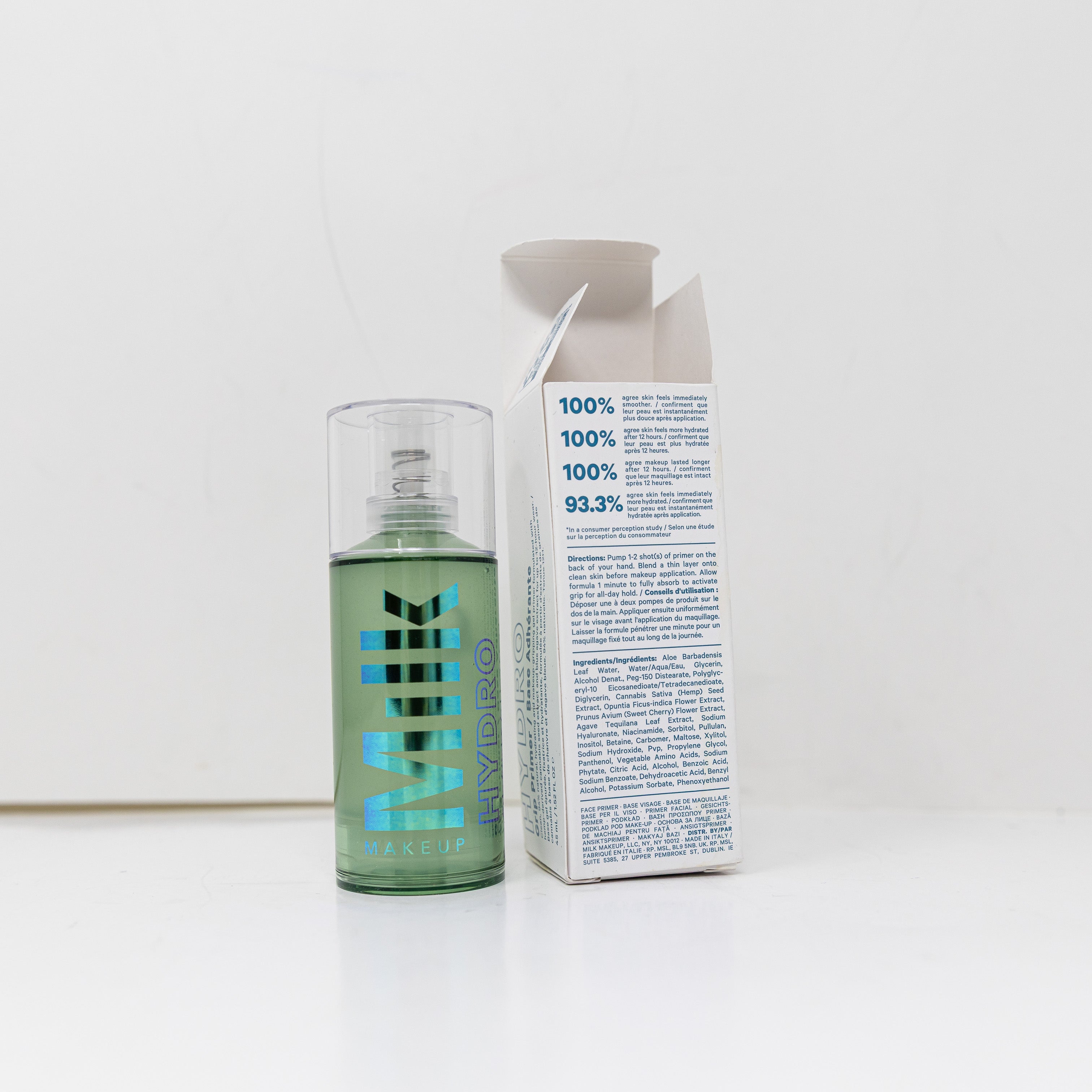 NEW Milk Makeup Hydro Grip Primer Skin Hydrator Full Size 45 mL