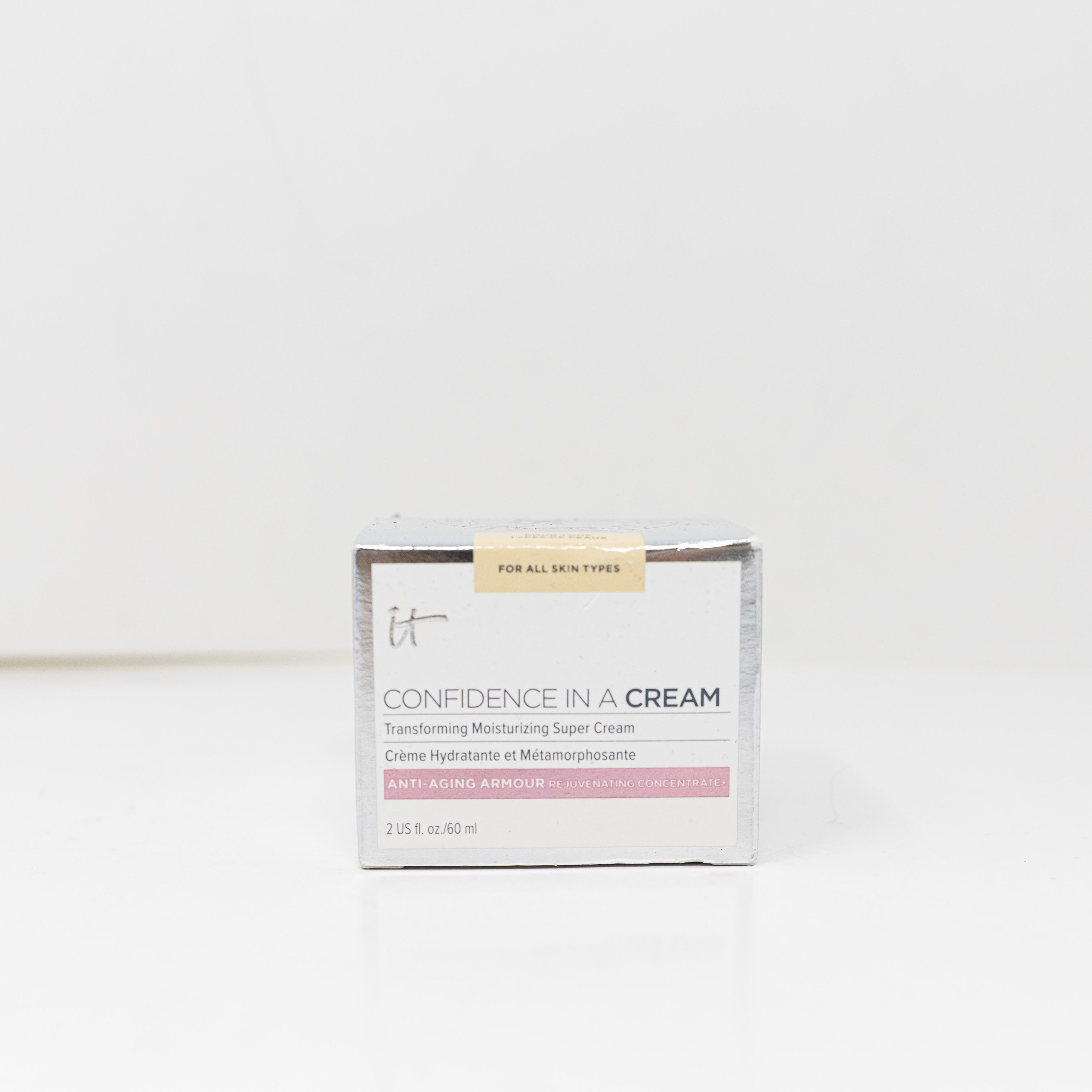 NEW IT Cosmetics Confidence In A Cream Transforming Moisturizing Lotion 2 fl oz