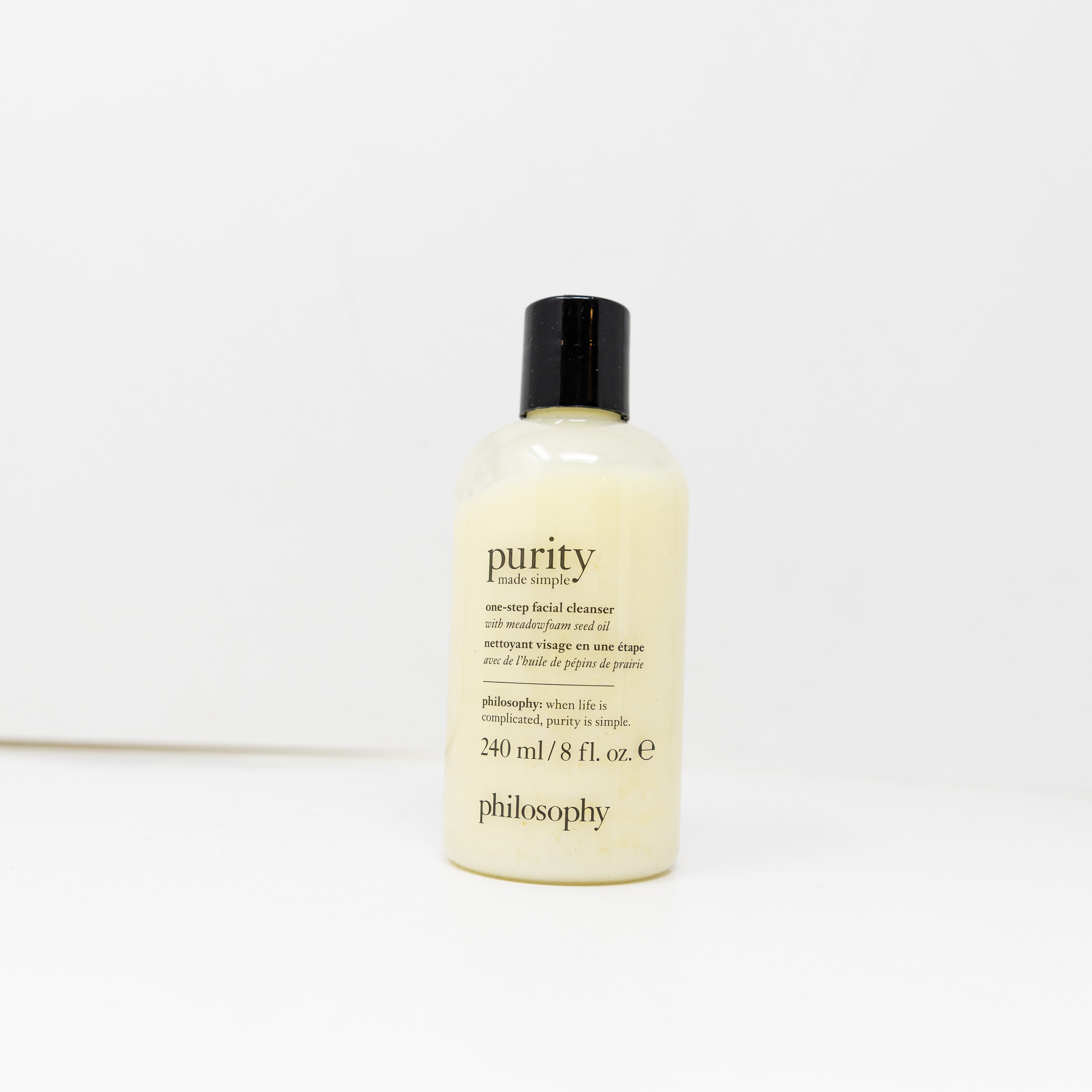 NEW Philosophy Purity Made Simple One Step Facial Cleanser Full Size 8 fl oz