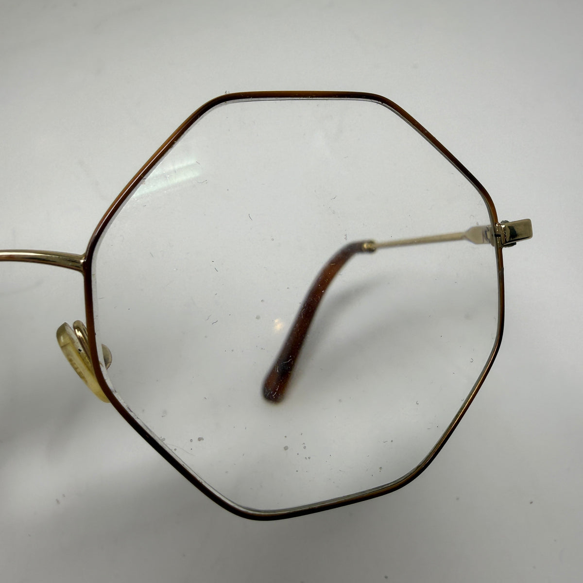 Chloe Made In Italy CE2134 Octagonal Gold Fame Magnifying Reading Glasses