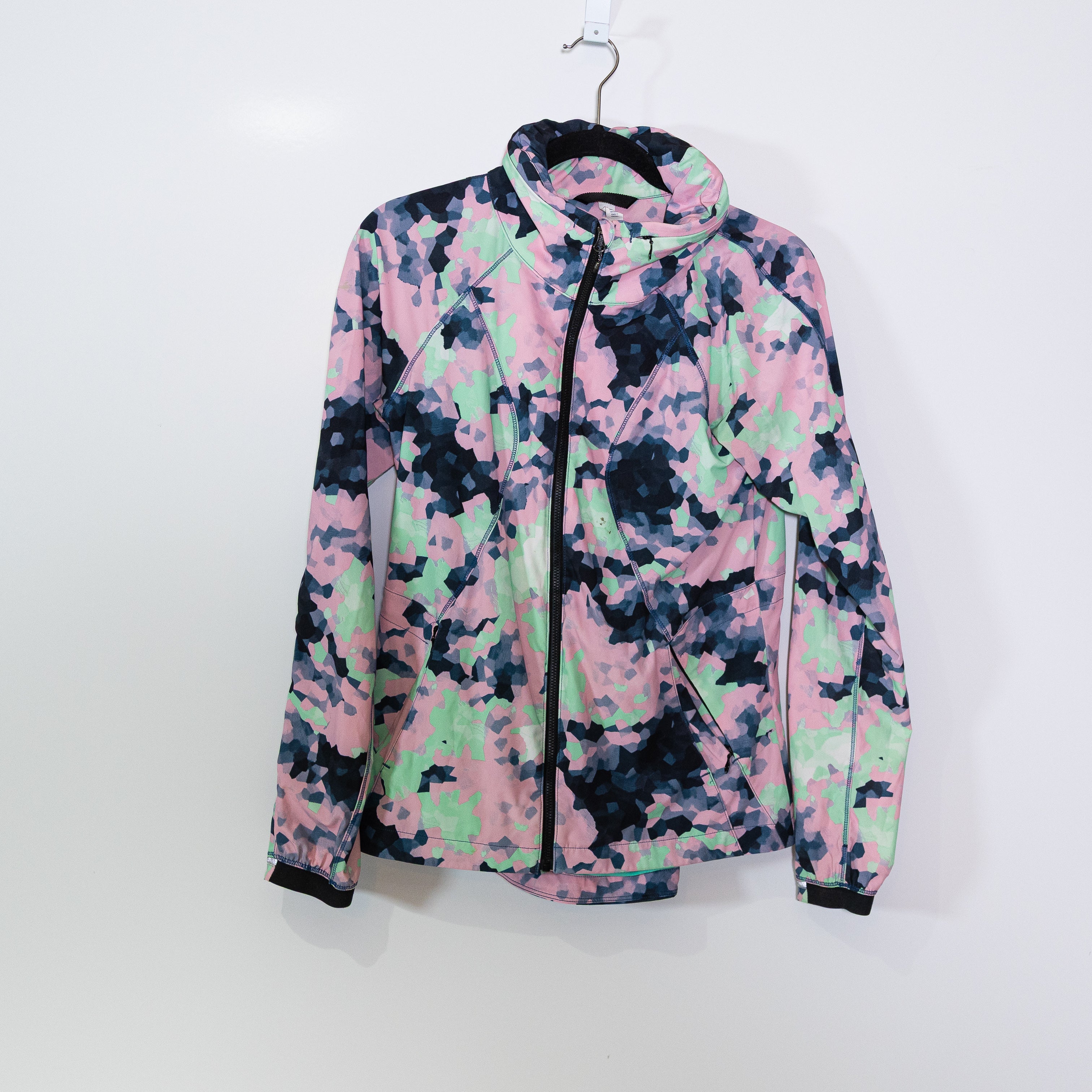 Lululemon Go The Distance Full Zip Lightweight Jacket Clouded Dreams Multi 4