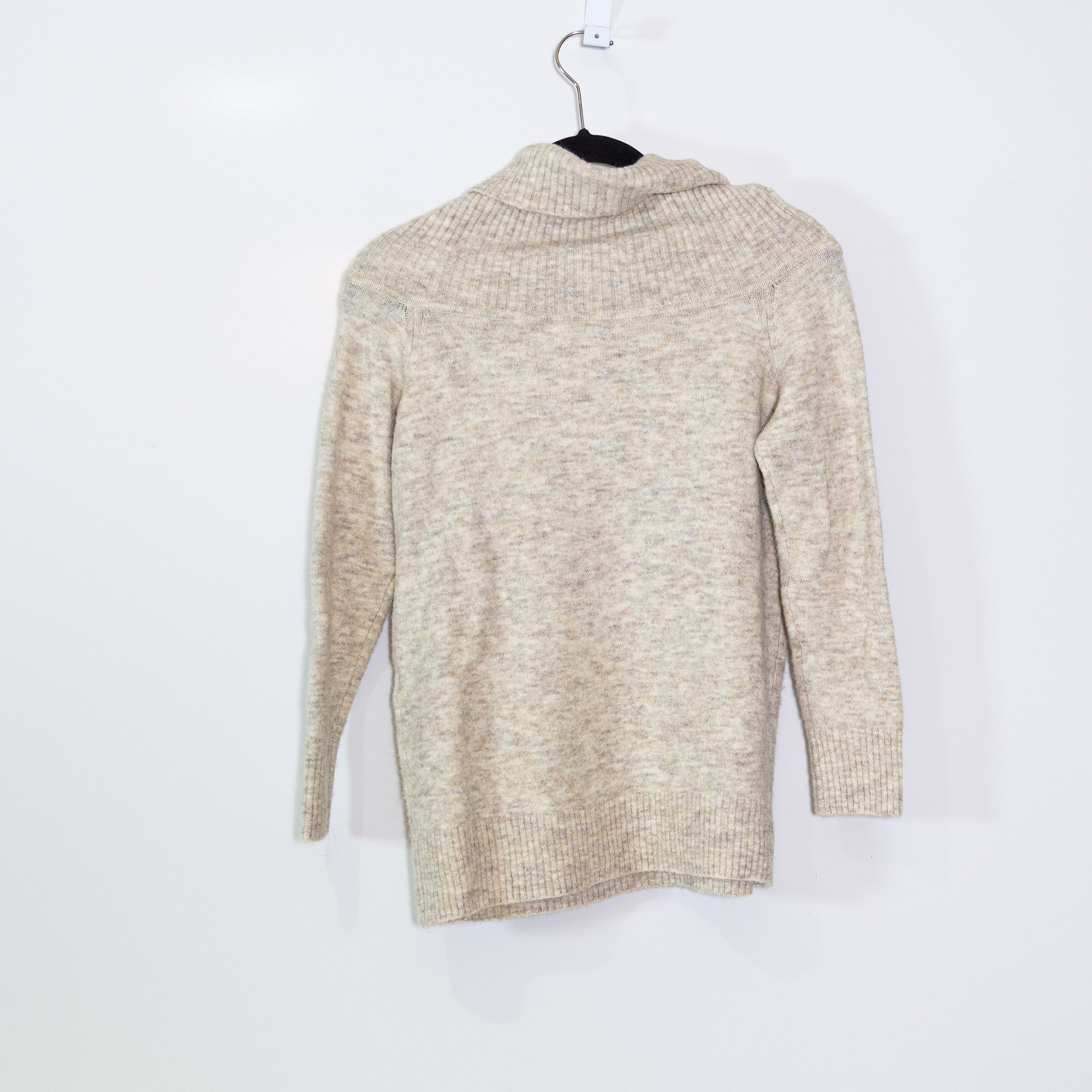 NEW Wilfred Free Aritzia Faretta Off-Shoulder Wool Alpaca Blend Knit Sweater XS