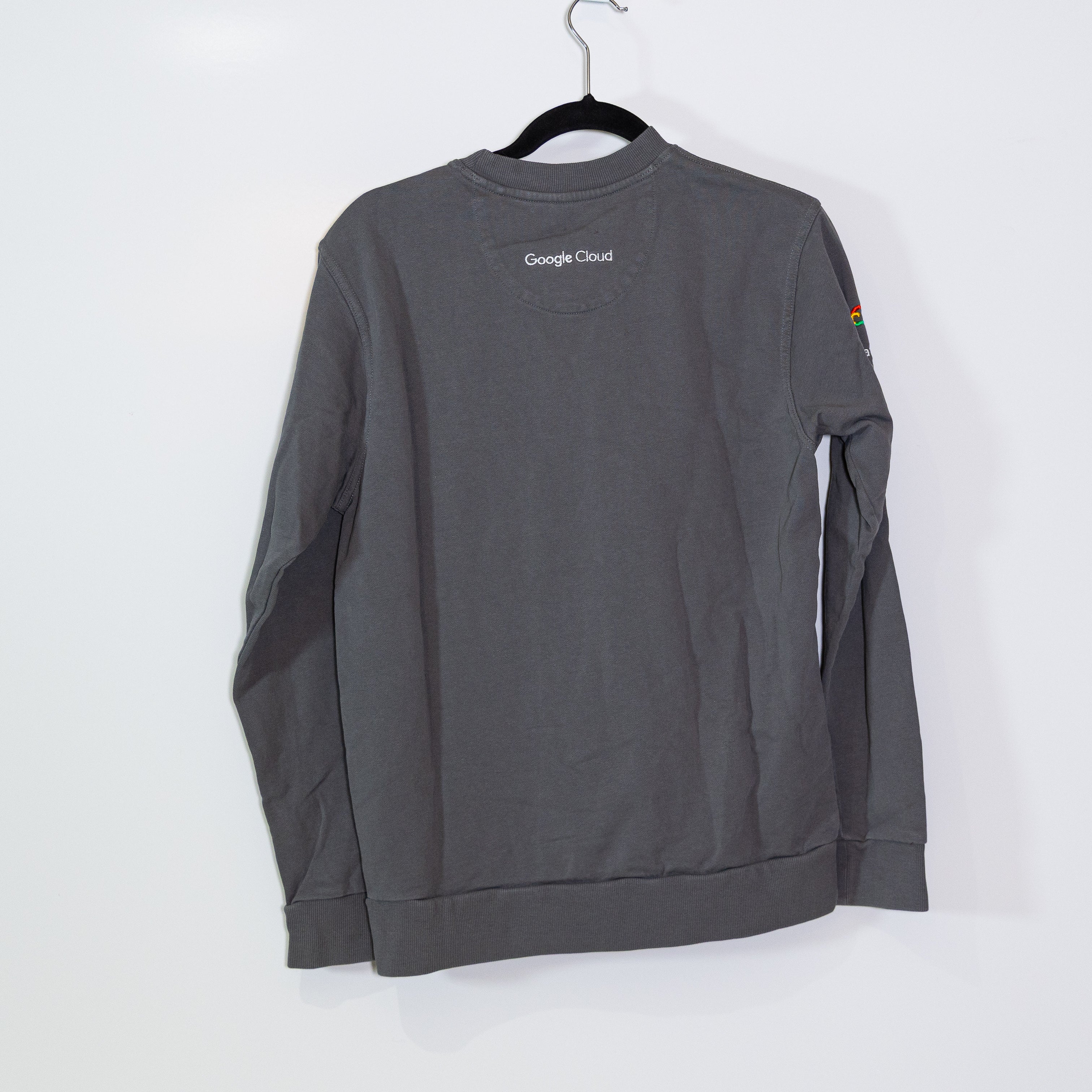 Patagonia Women's Organic Cotton Crew Neck Long Sleeve Pullover Sweater Gray S