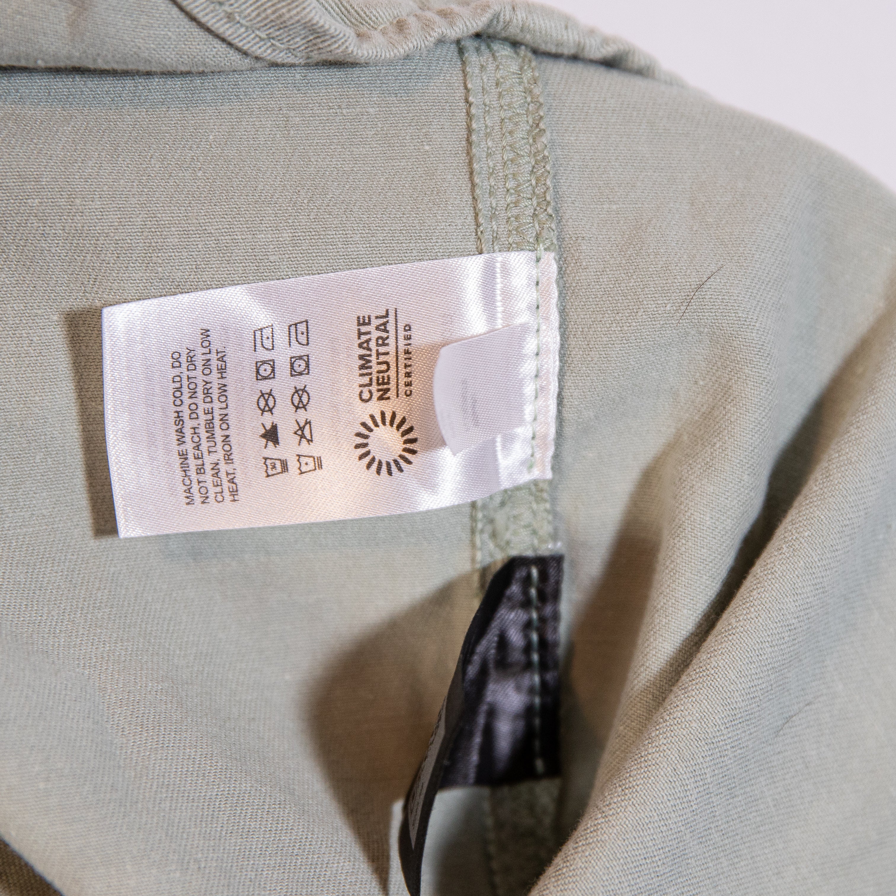 Reformation Ray Cotton Collared Button Front Long Sleeve Blouse Shirt Fluorite S