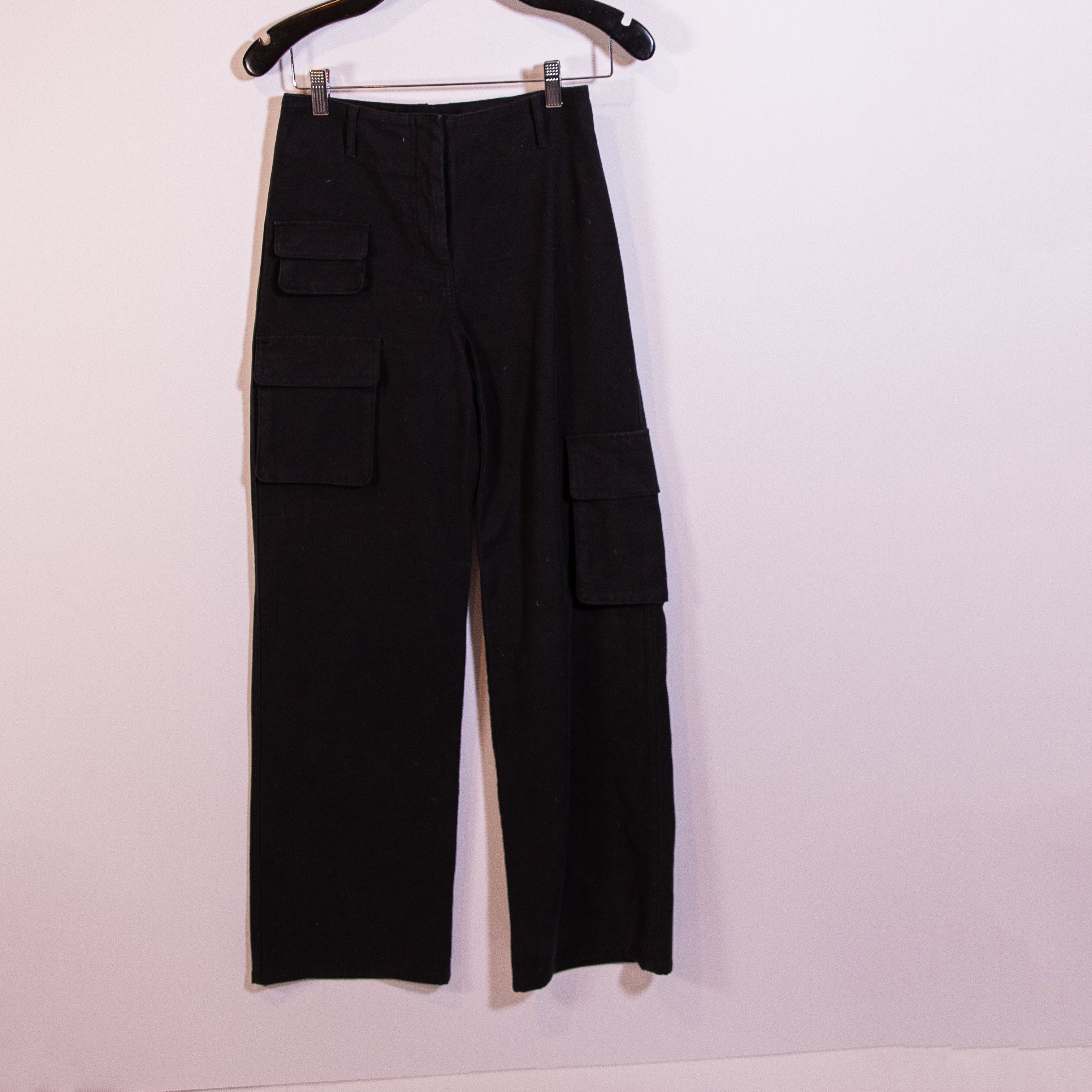 Wilfred Free Aritzia Picture Cargo Pocket High Waisted Straight Leg Pants 0