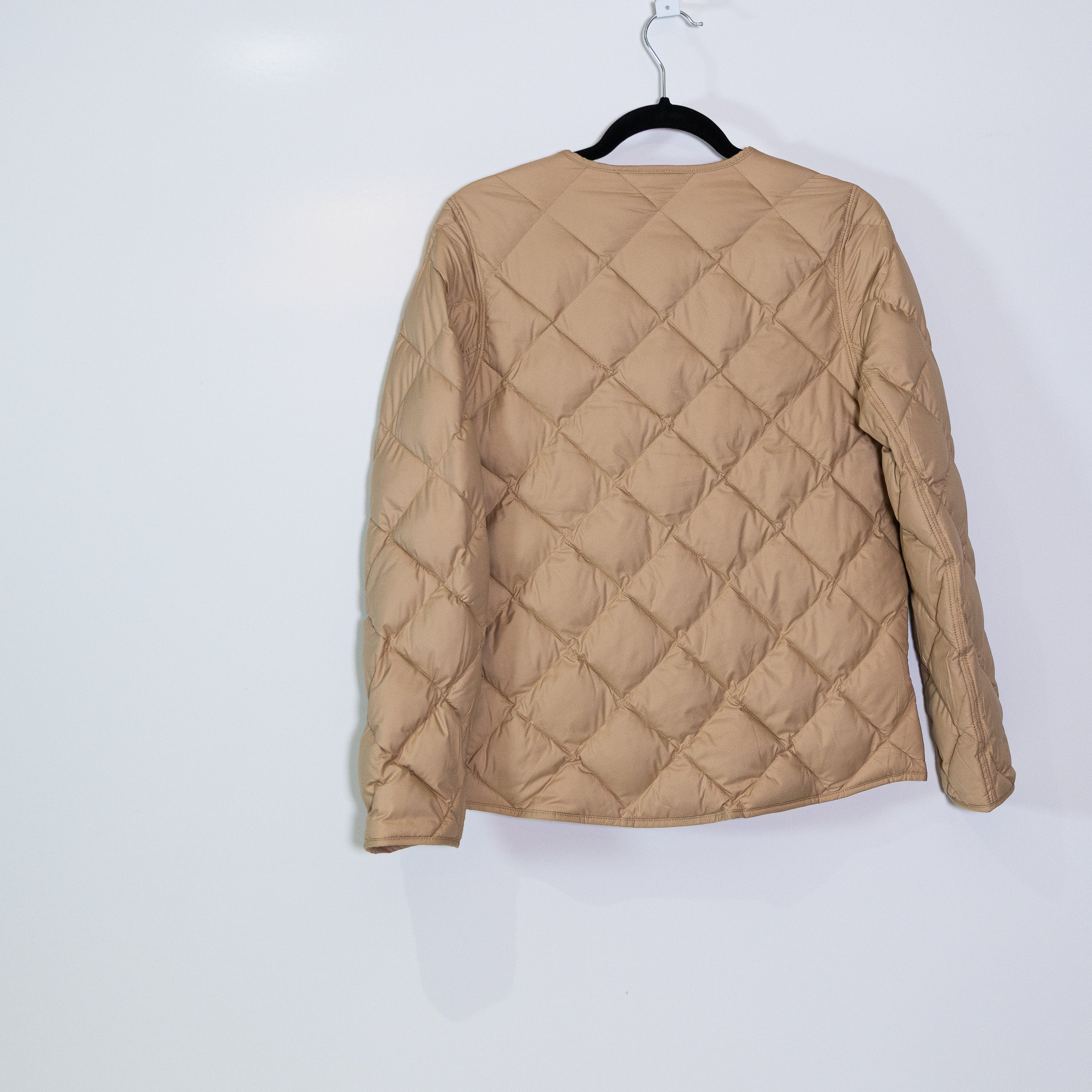 Vineyard Vines Women's Reversible Quilted Collarless Button Front Jacket Small