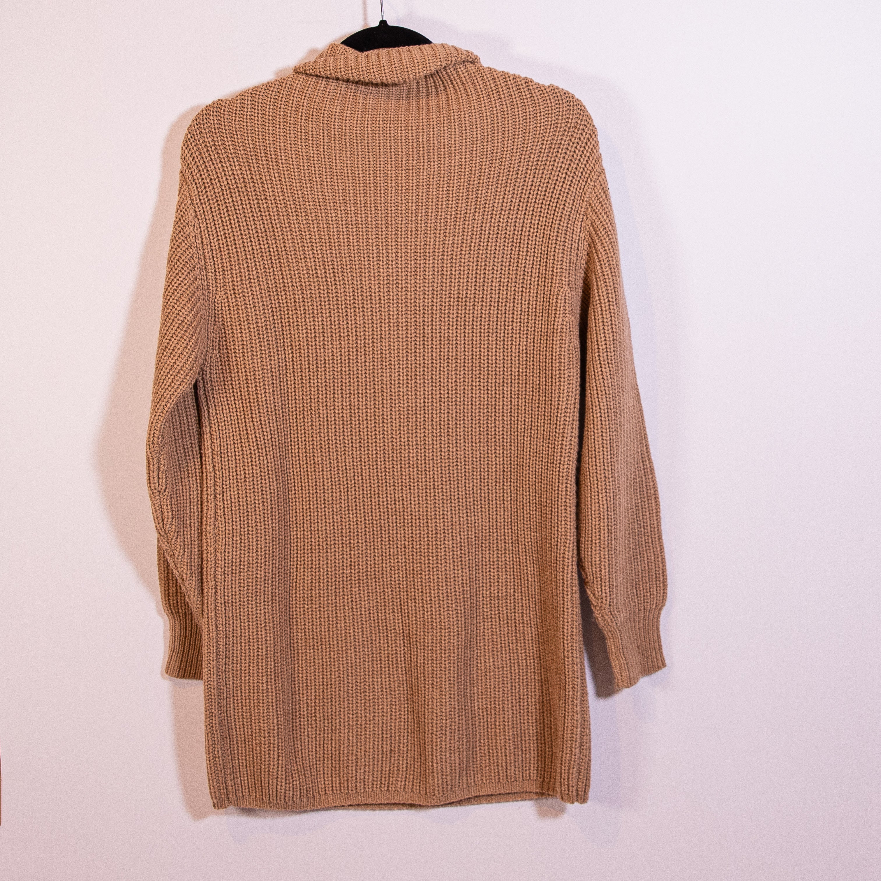 Wilfred Aritzia Montpellier Merino Wool Knit Stretch Turtleneck Sweater Dress