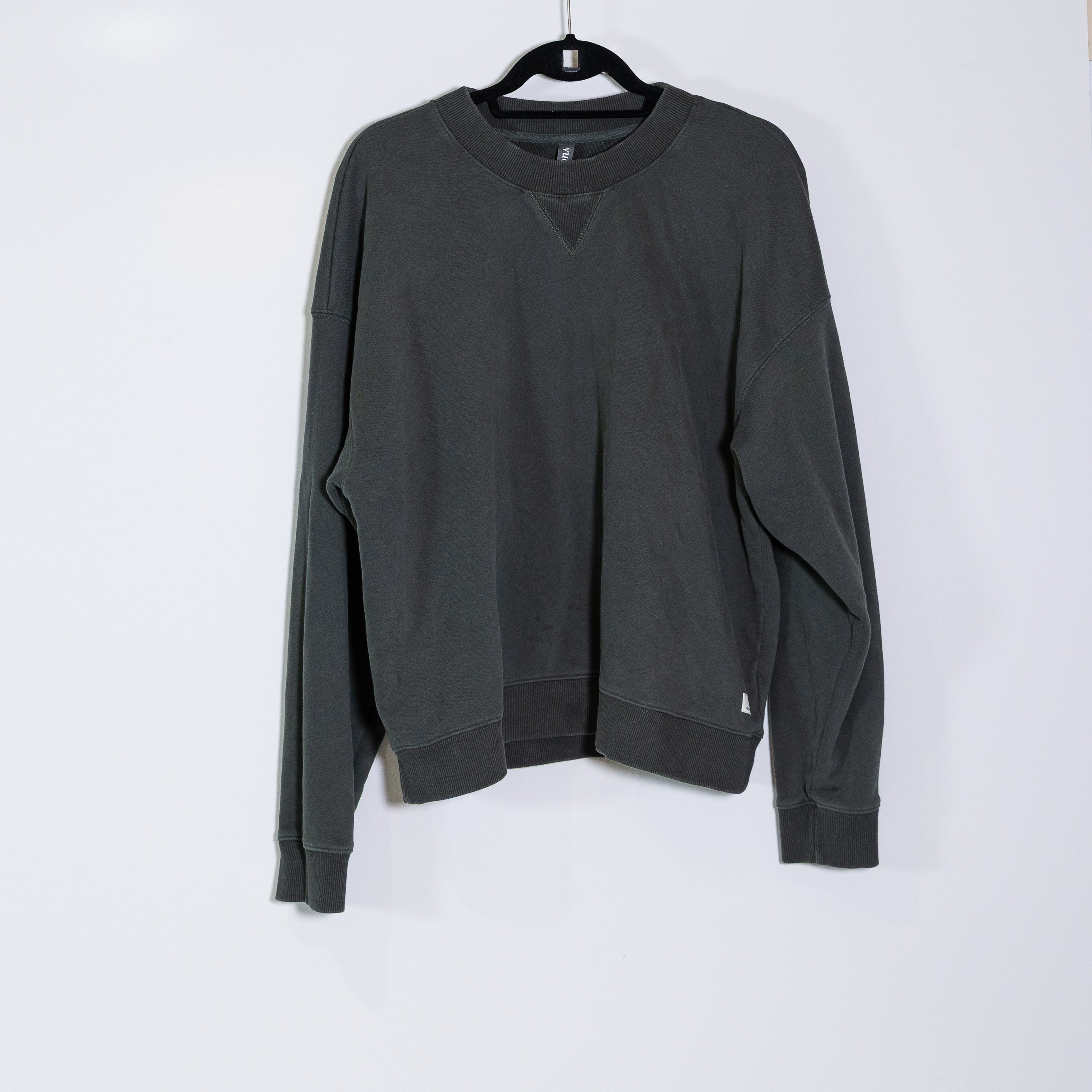 Vuori Sedona Cotton Terry Lined Crew Neck Pullover Sweatshirt Sweater Aspen XL
